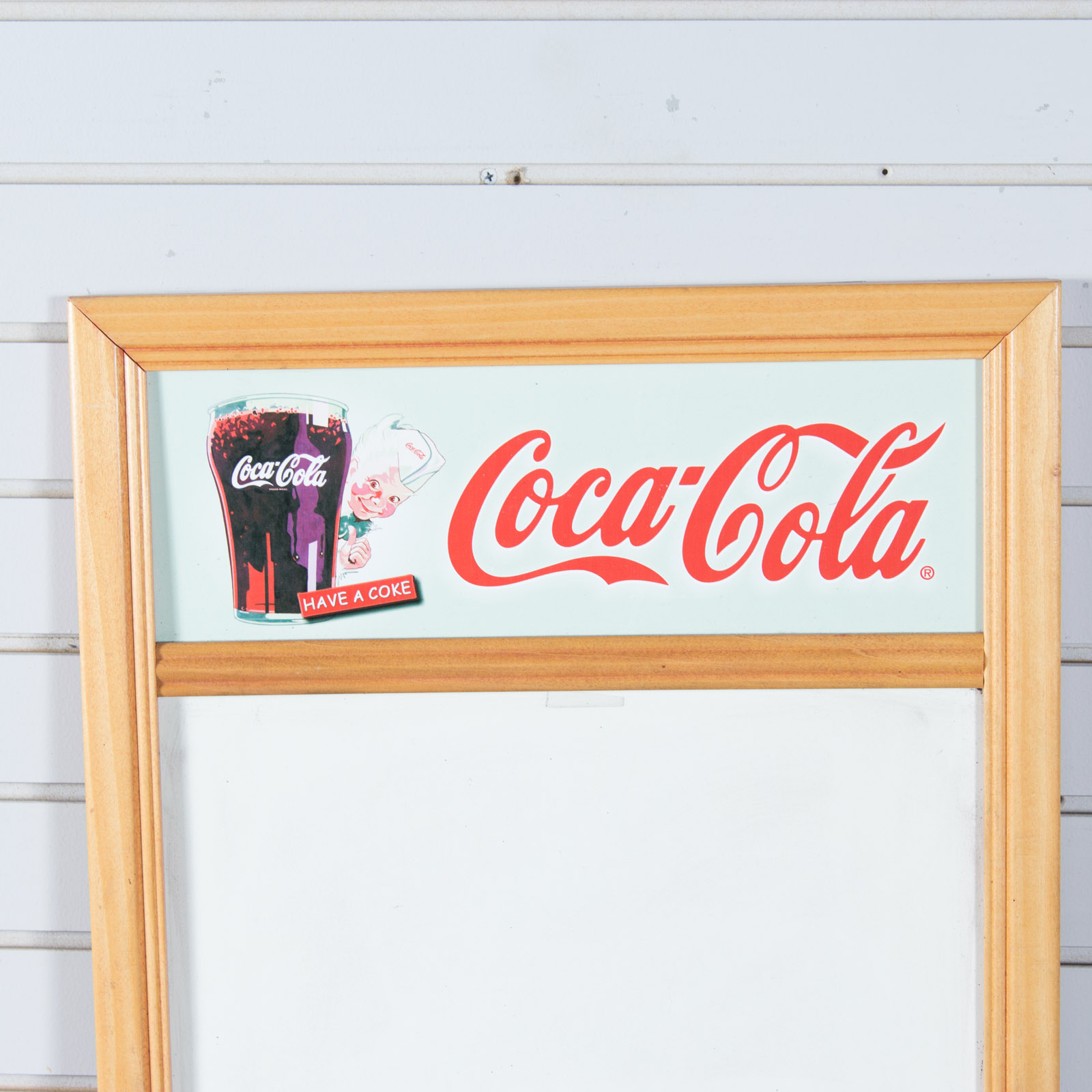 Coca-Cola Theme Double-Sided Dry Erase Board