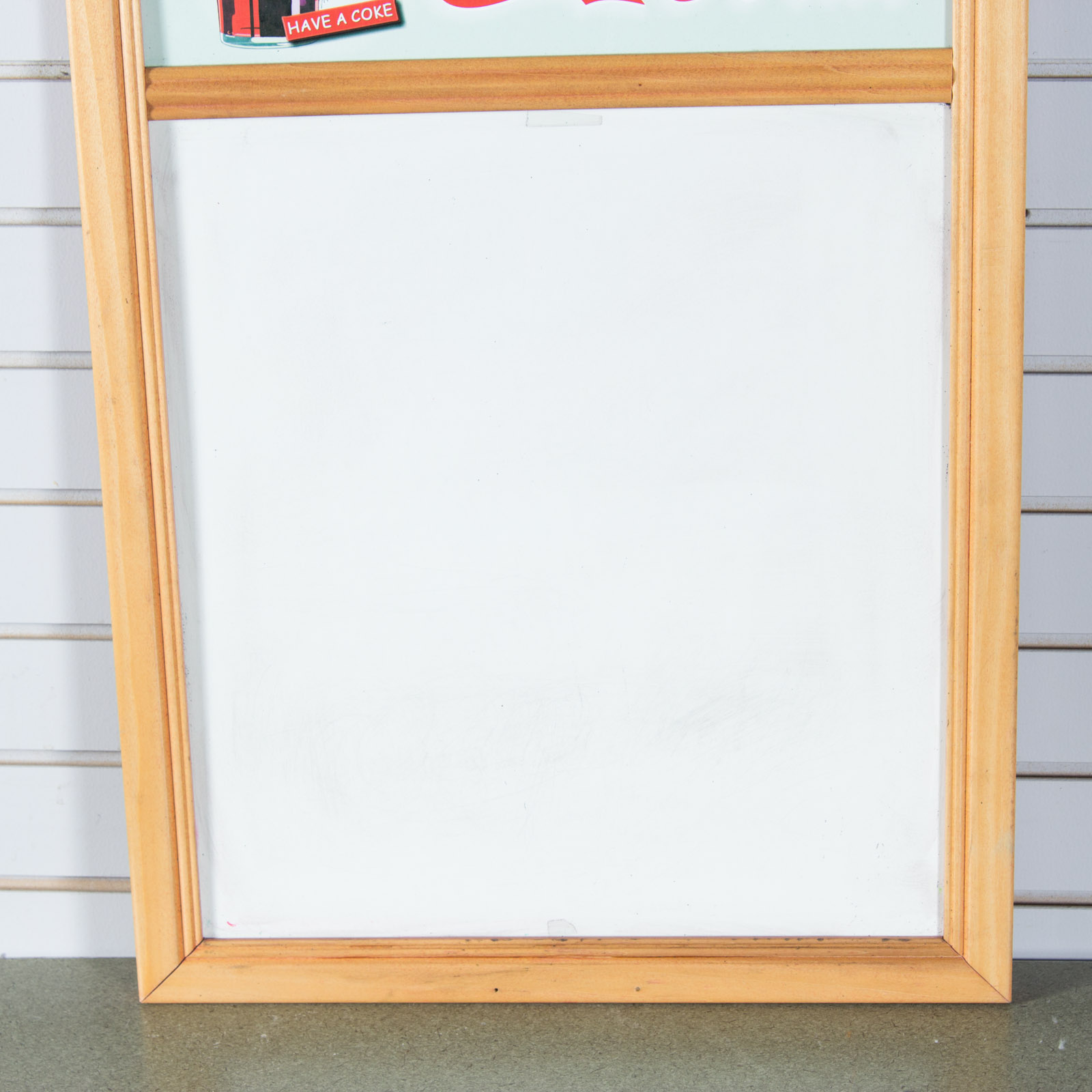 Coca-Cola Theme Double-Sided Dry Erase Board