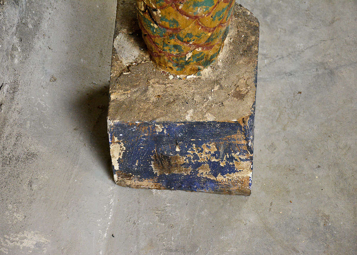 Wooden Mermaid Statue