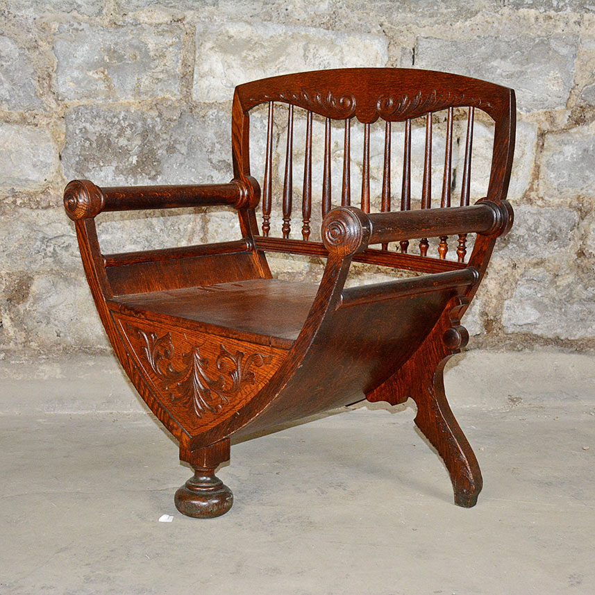 Wooden Captains Chair