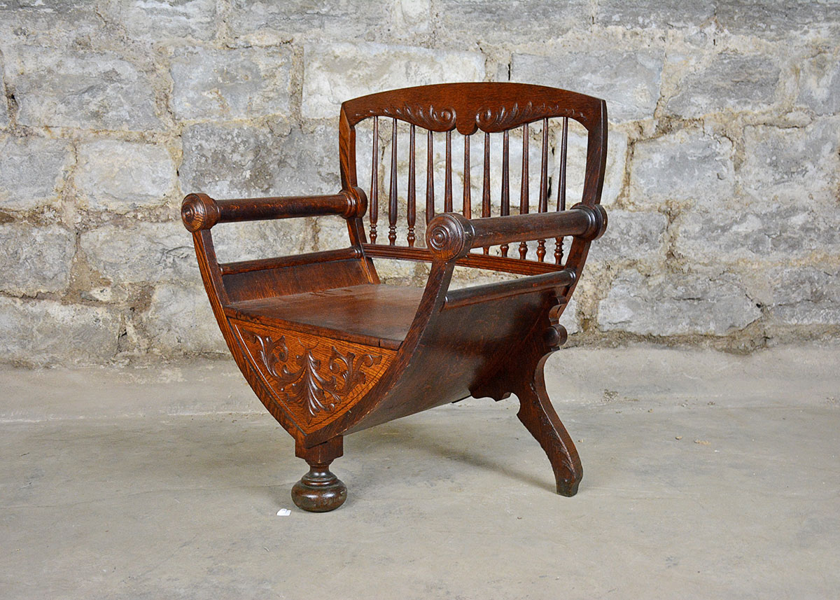 Wooden Captains Chair