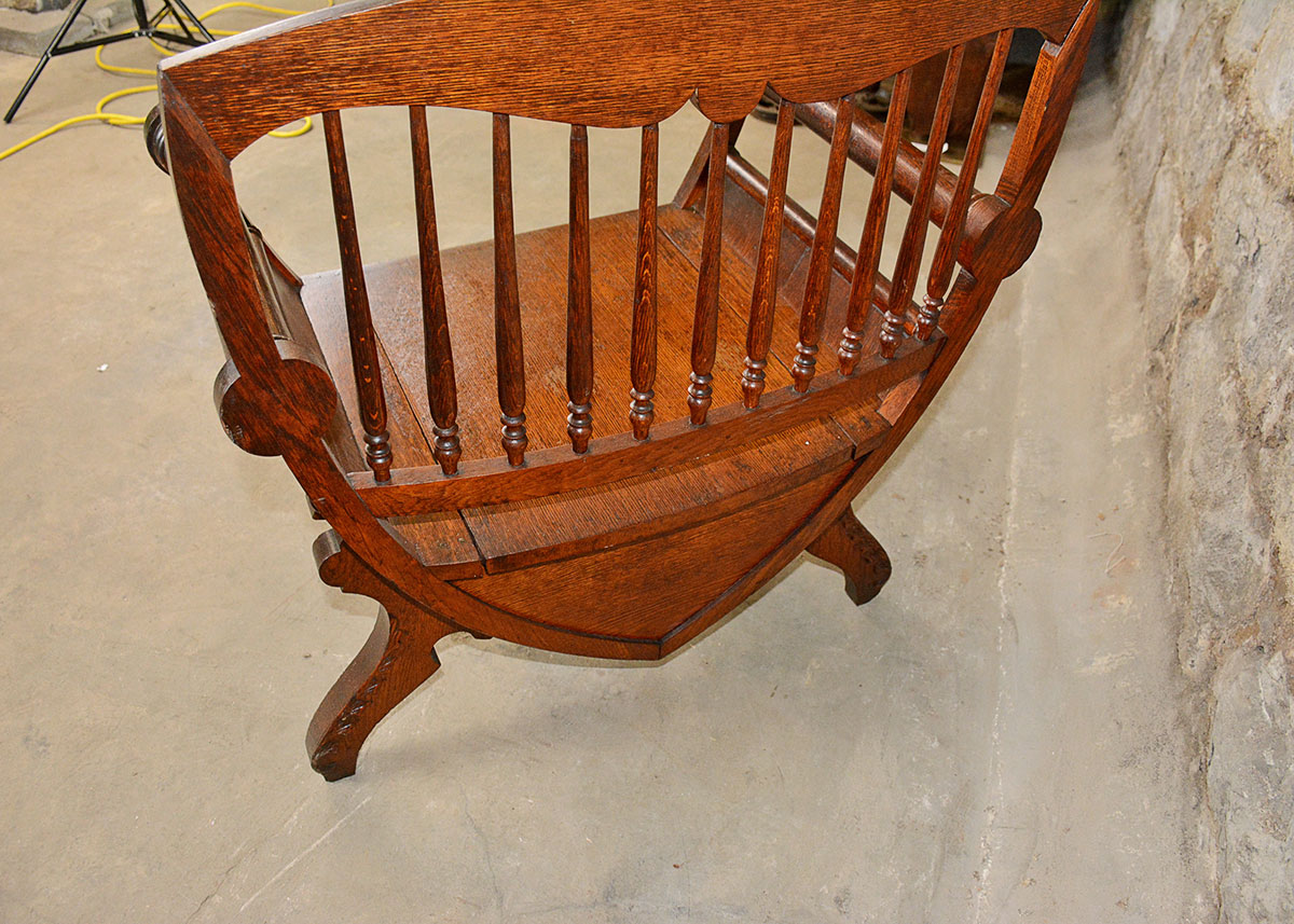 Wooden Captains Chair