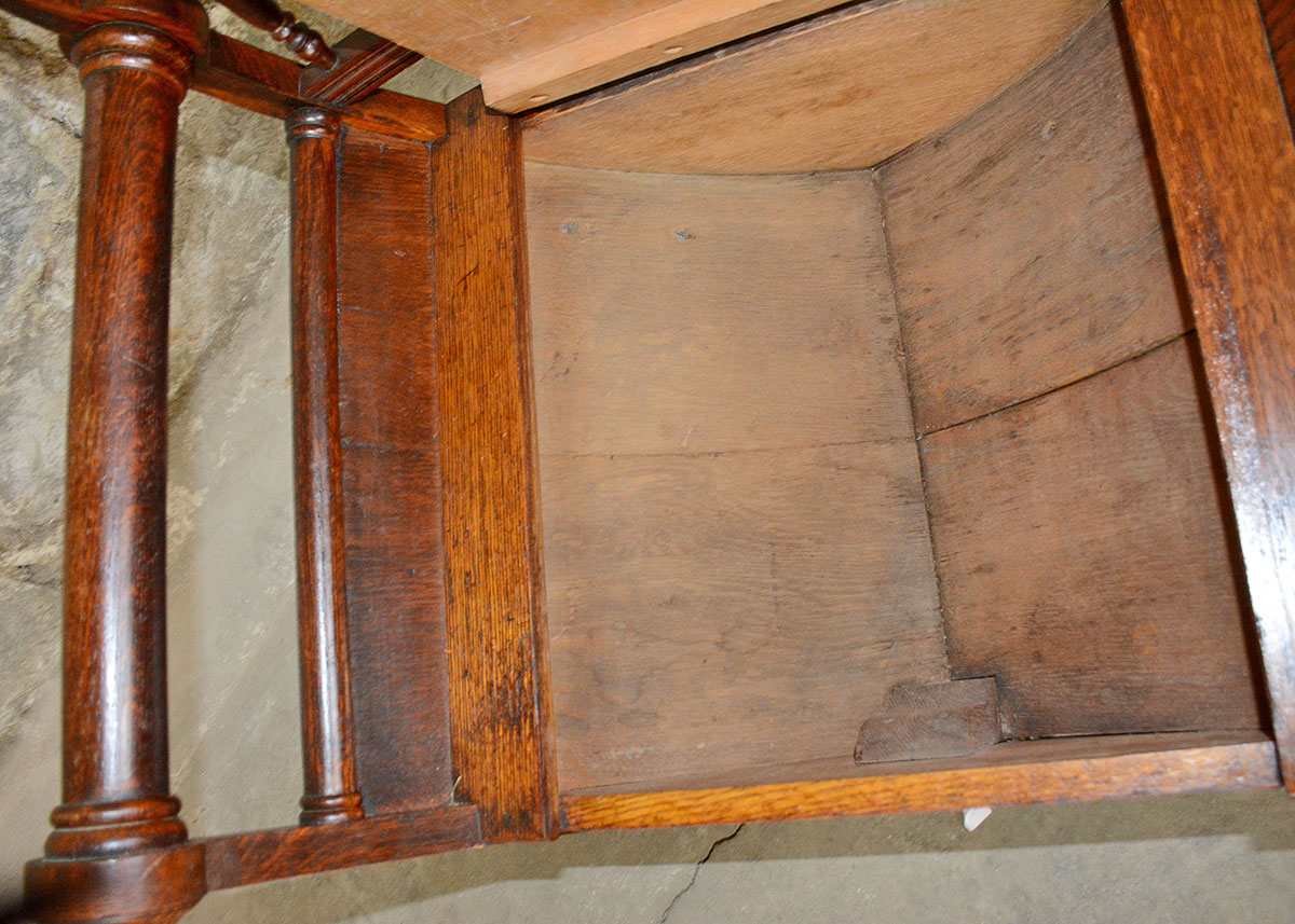 Wooden Captains Chair