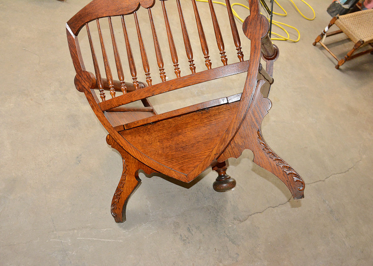 Wooden Captains Chair