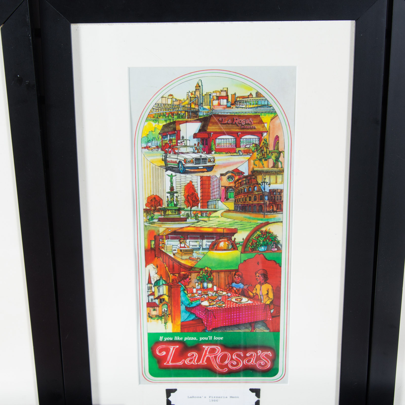 Collection of Vintage to Contemporary LaRosa's Menus