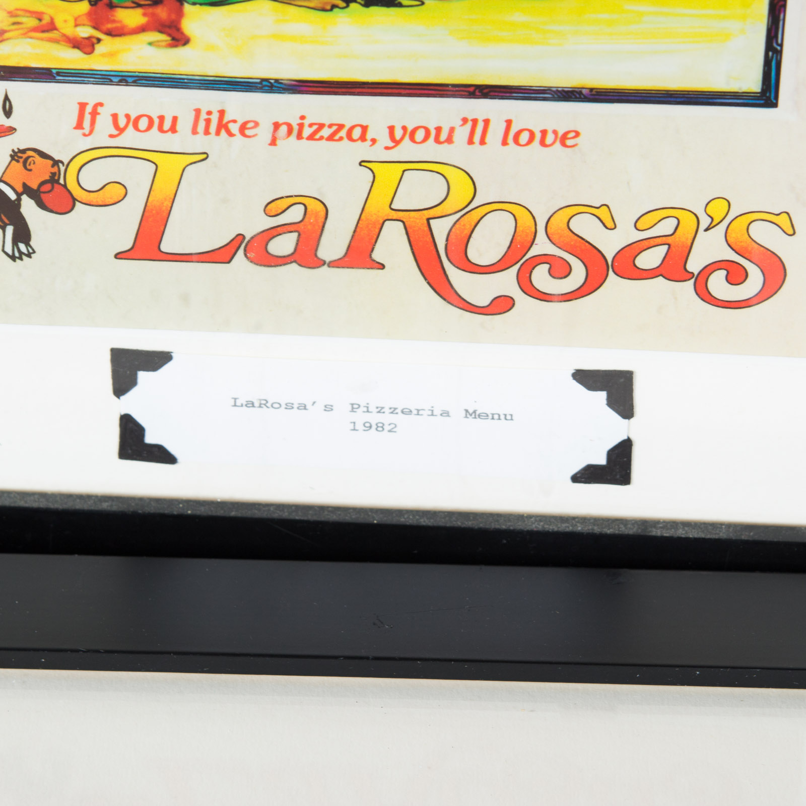 Collection of Vintage to Contemporary LaRosa's Menus