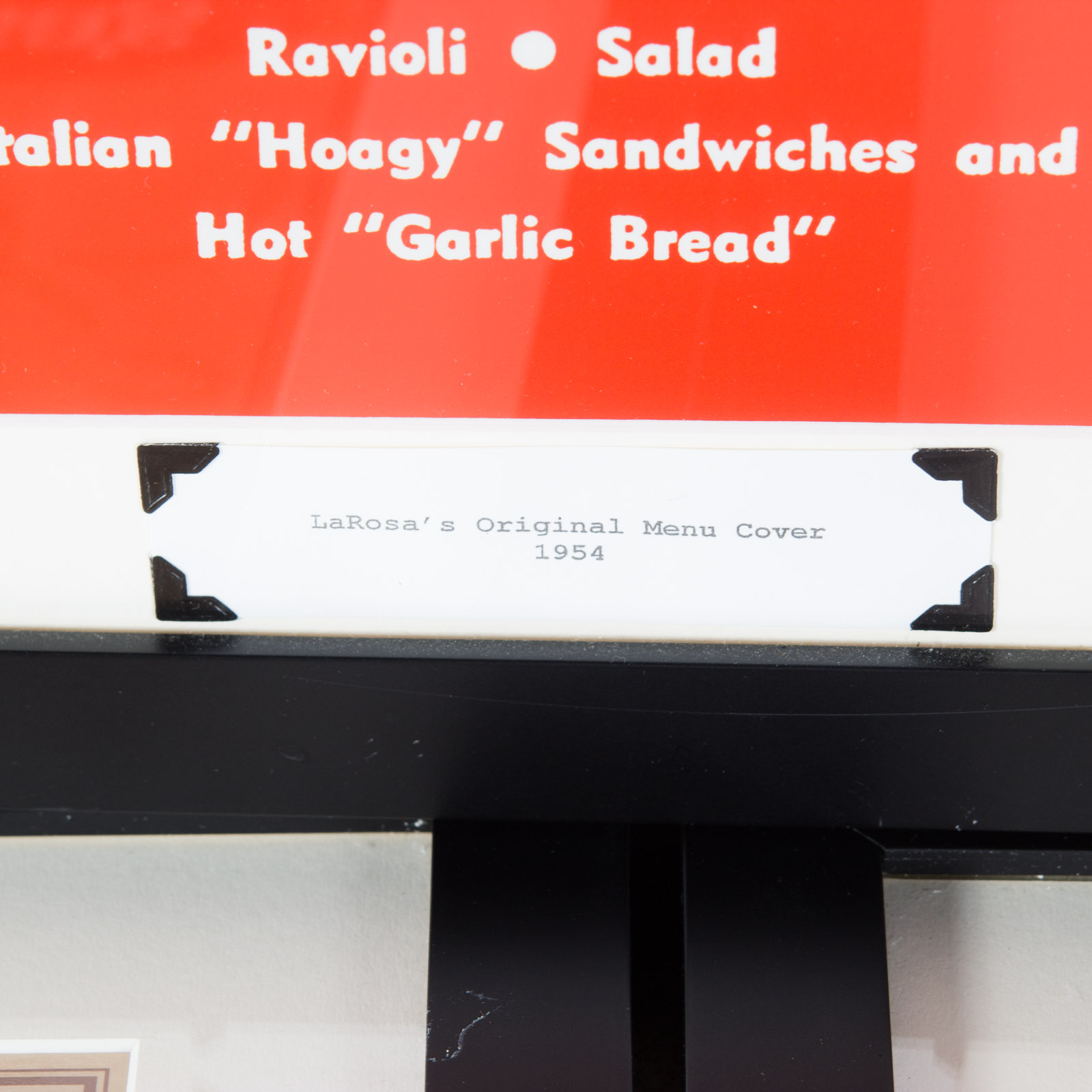 Collection of Vintage to Contemporary LaRosa's Menus