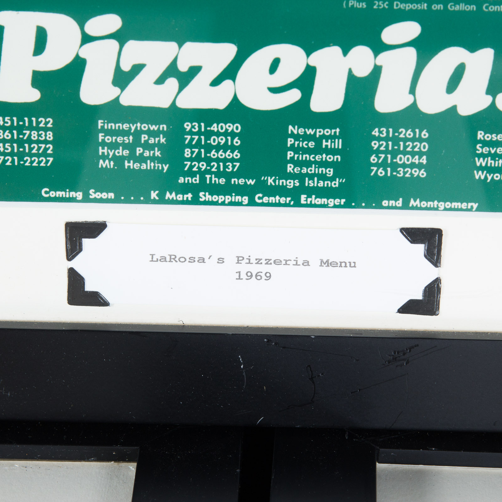 Collection of Vintage to Contemporary LaRosa's Menus