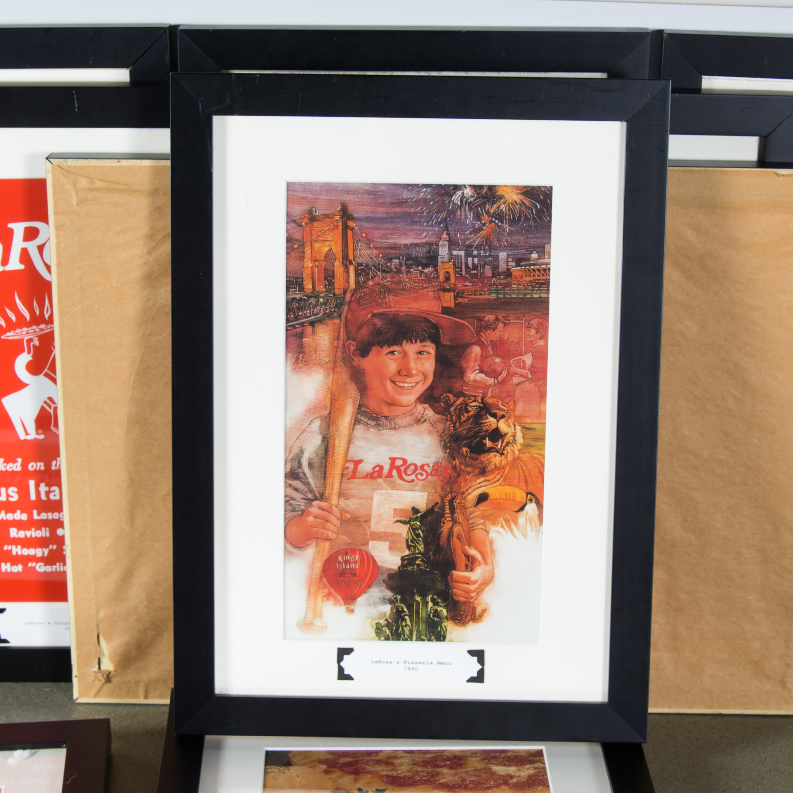 Collection of Vintage to Contemporary LaRosa's Menus