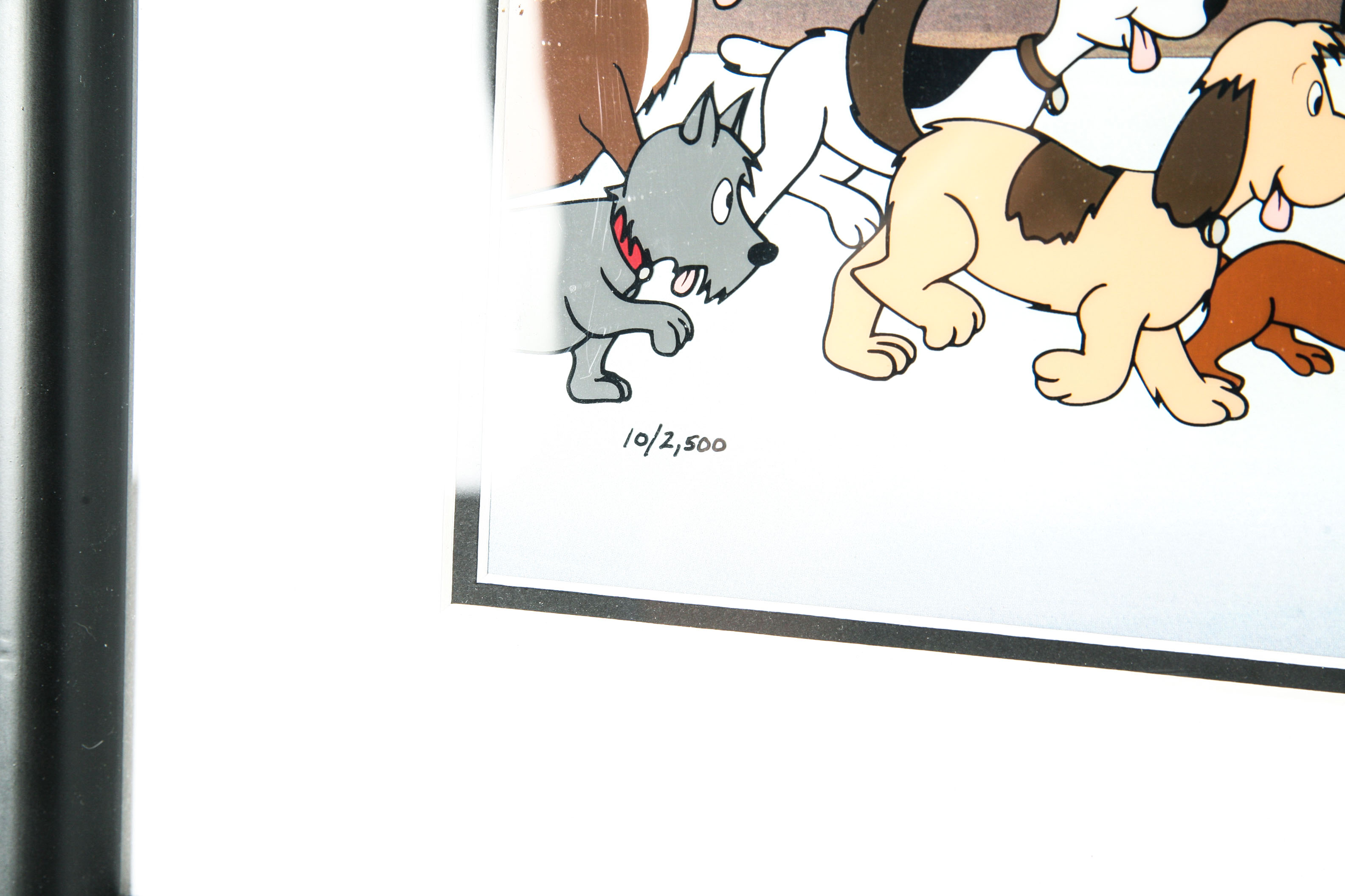 Signed "Popeye The Sailor" Cel Animation Still