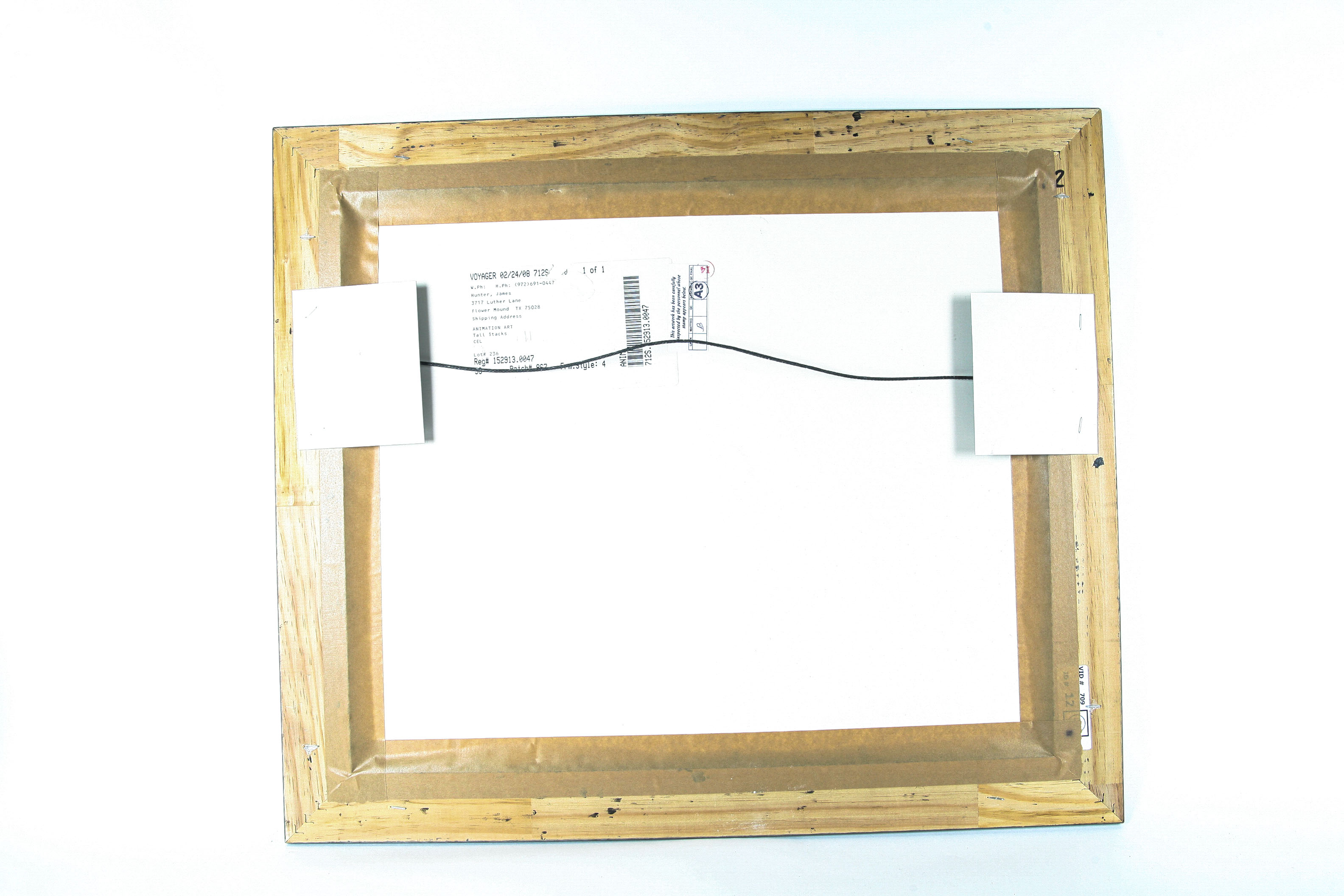 Signed "Popeye The Sailor" Cel Animation Still