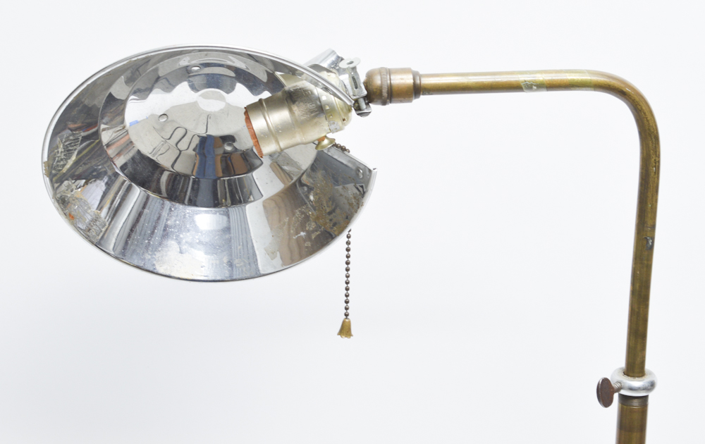 Steampunk Style Light Made From a 1950’s Atlas Microphone