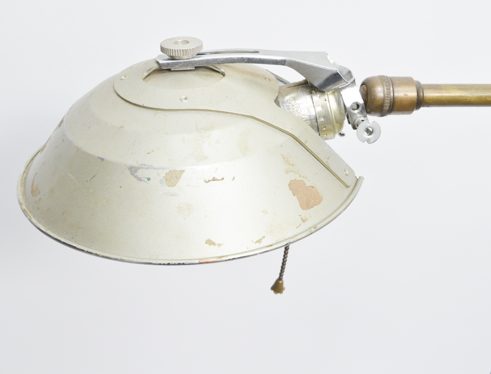 Steampunk Style Light Made From a 1950’s Atlas Microphone