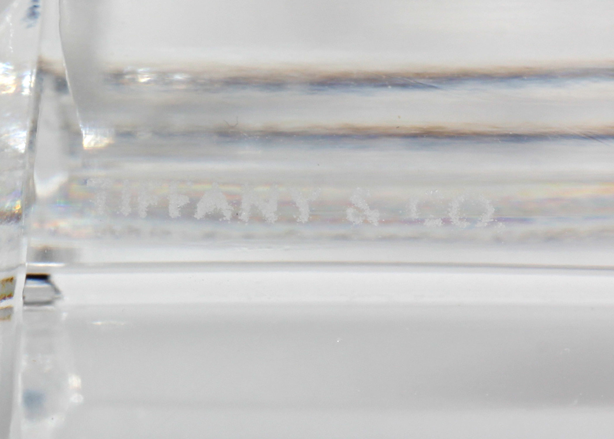 Tiffany & Co. Crystal Box