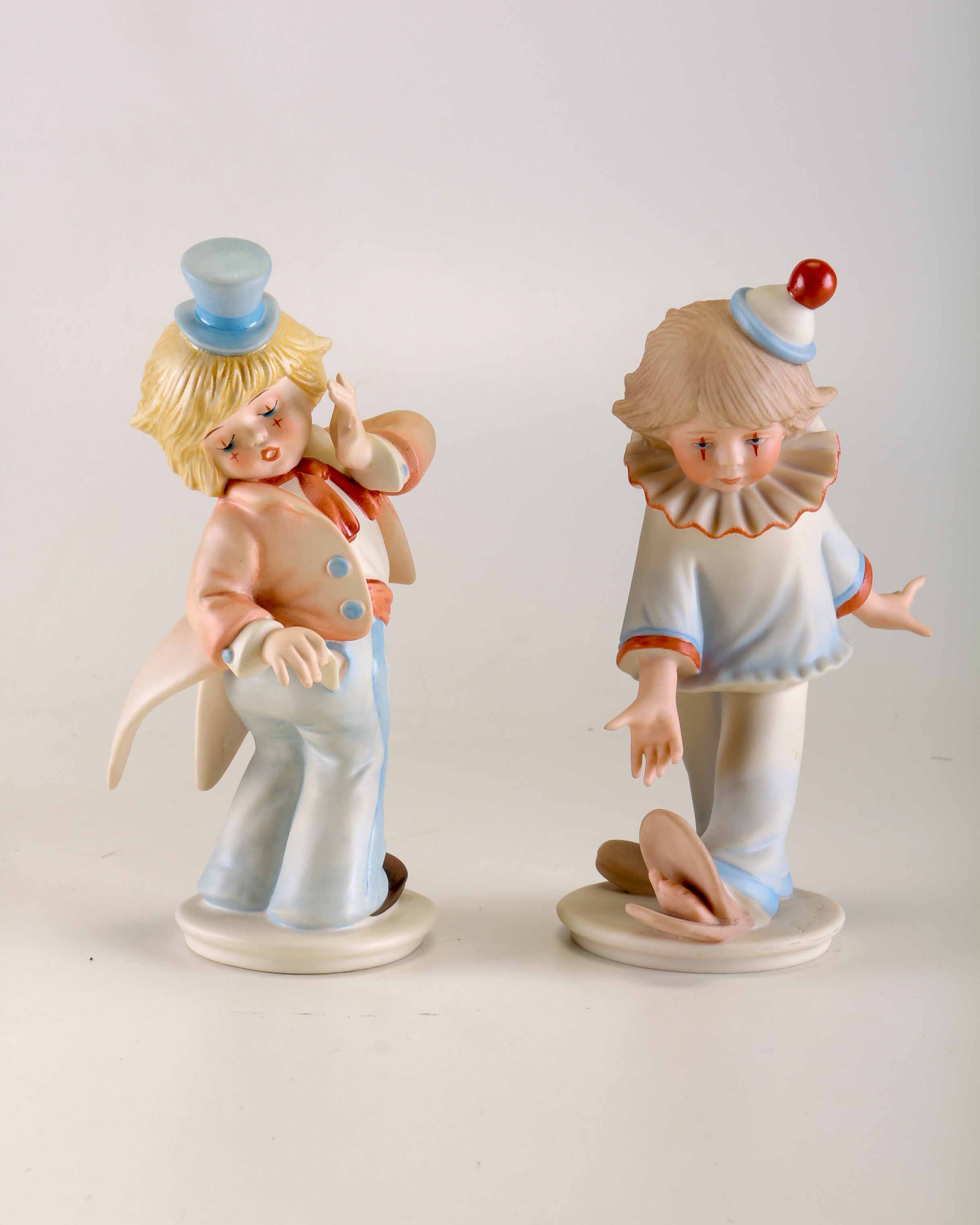 1980s Gerhard Skrobek Limited Edition Goebel Collectors' Club "Under The Big Top" Figurines