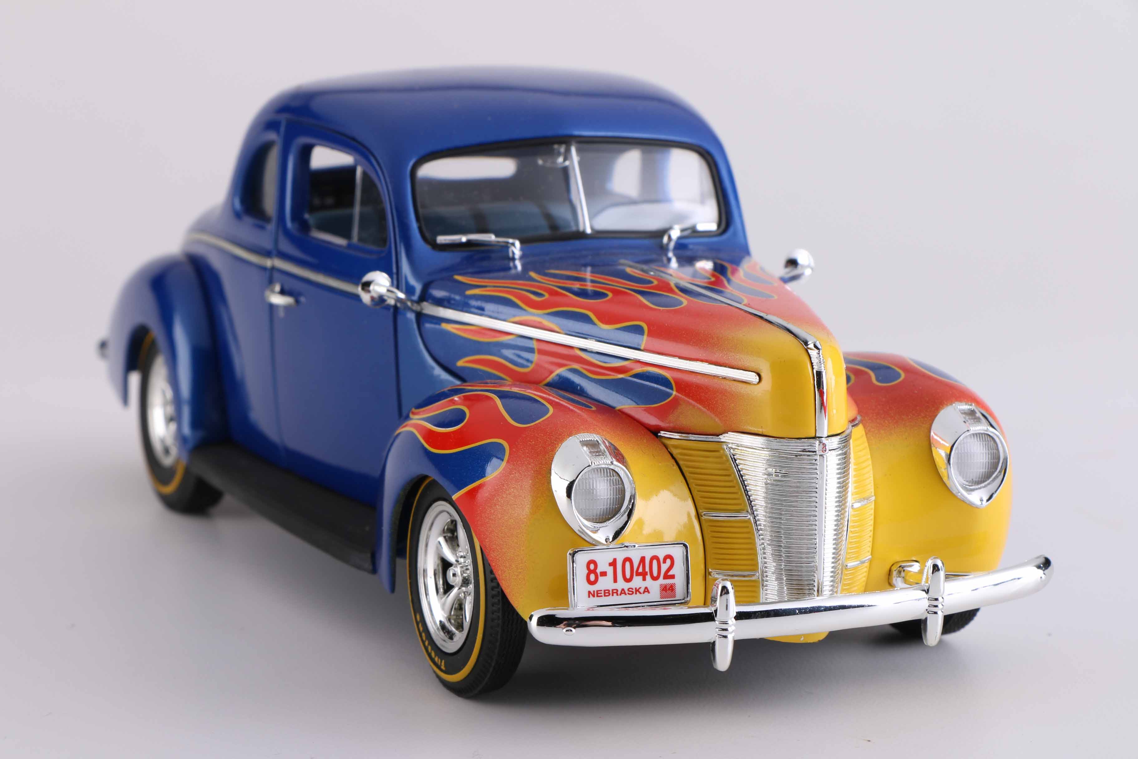 Collection of Ford Hot Rod Die-Cast Cars