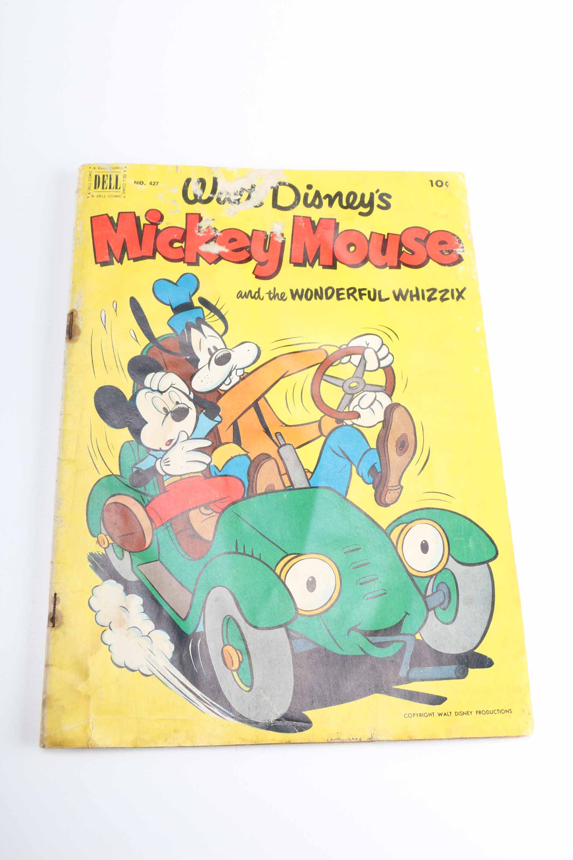Vintage Group of Dell Comic Magazines with Disney Characters