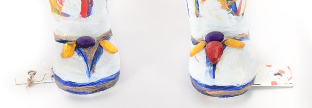 Gisele Weisman Hand Painted Fiberglass Sculpture "Cleocatra"