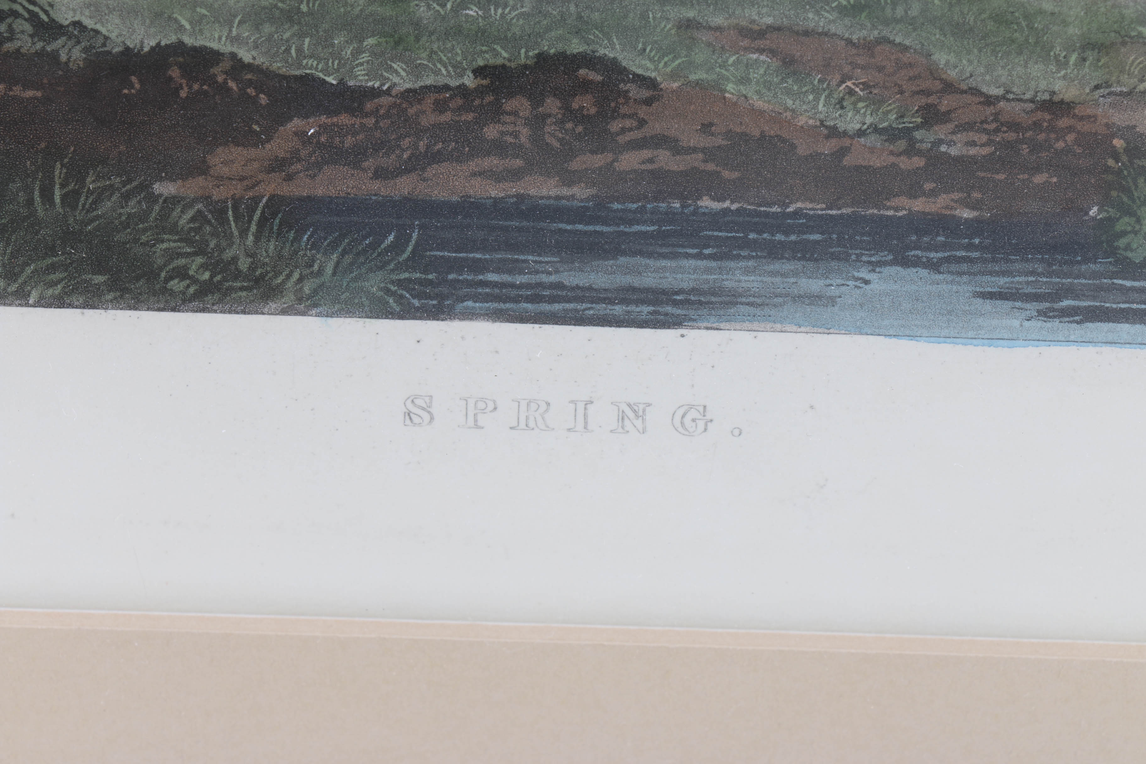 Season Themed Reproduction Engravings After J. Dearman Paintings