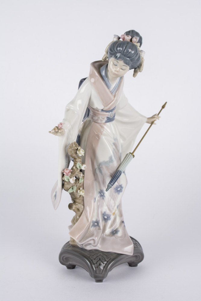 Collection of Lladró Japanese Figurines