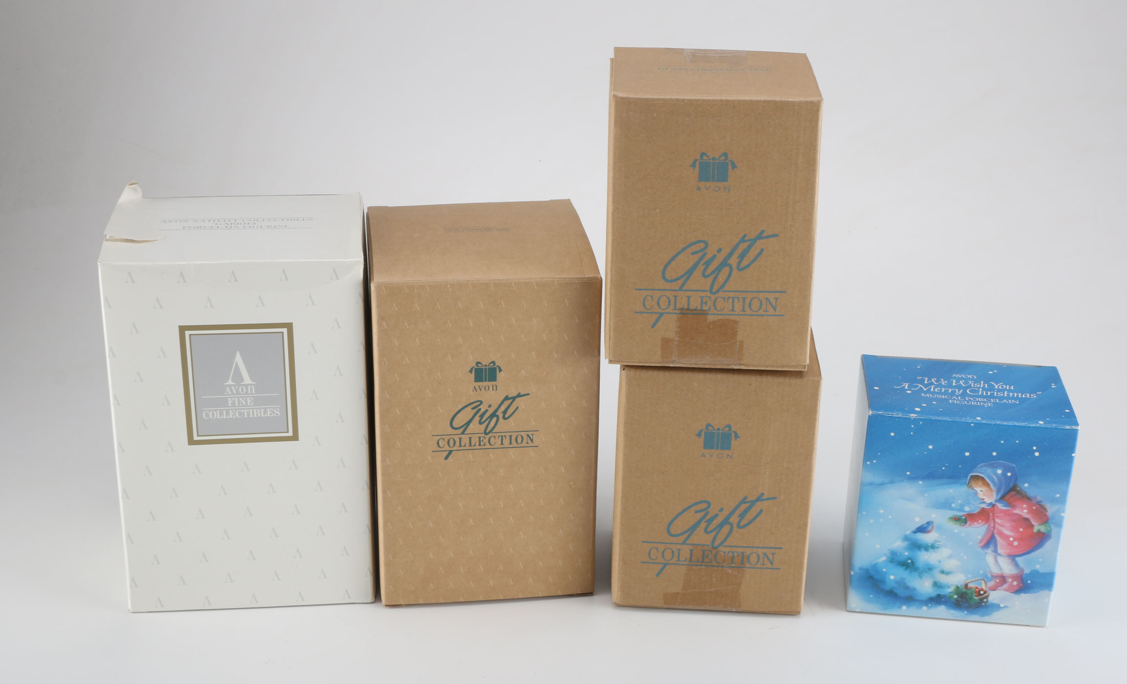 Grouping of Avon Christmas Collectibles