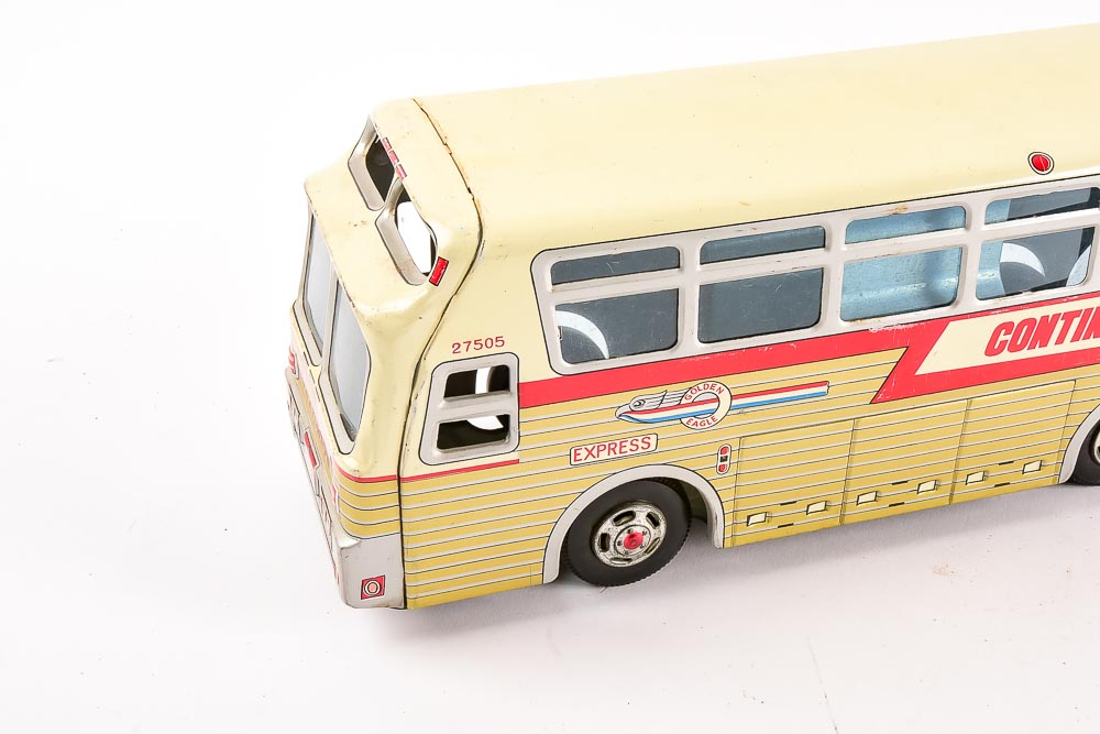 Vintage Toy "Continental Trailways" Bus