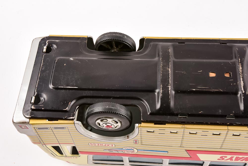 Vintage Toy "Continental Trailways" Bus