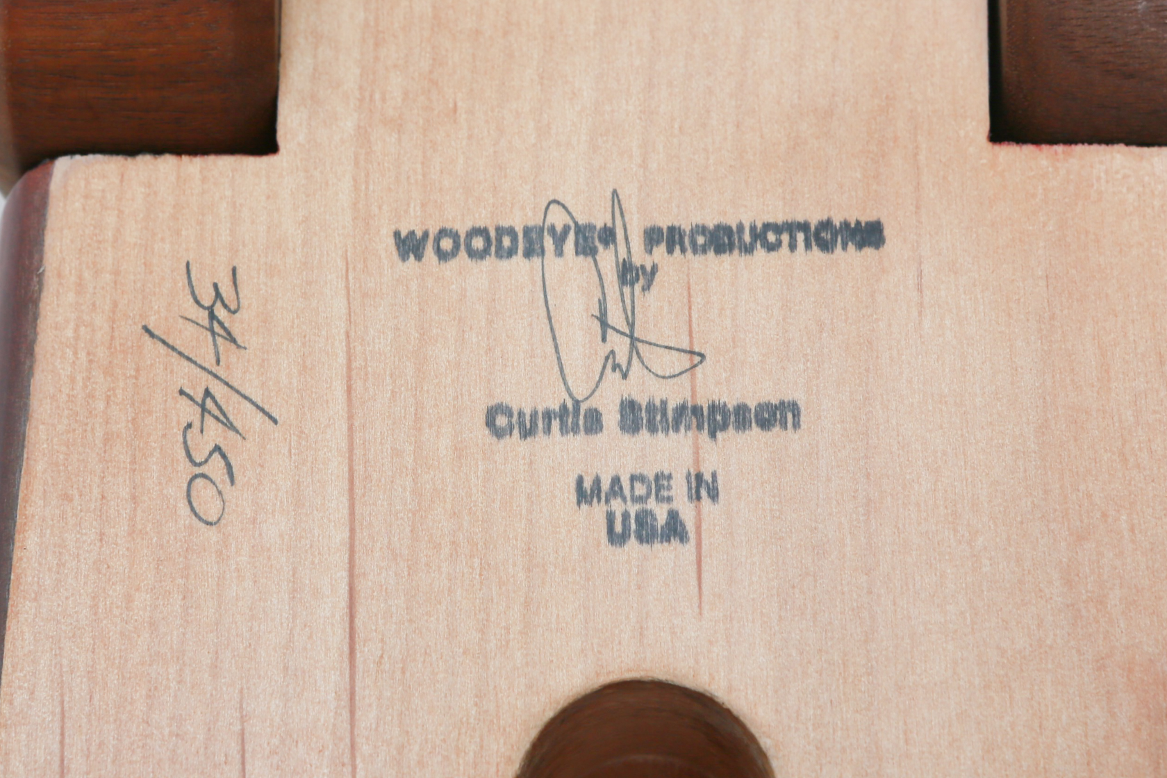 Curtis Stimpson Woodeye Productions Limited Edition Car Sculpture