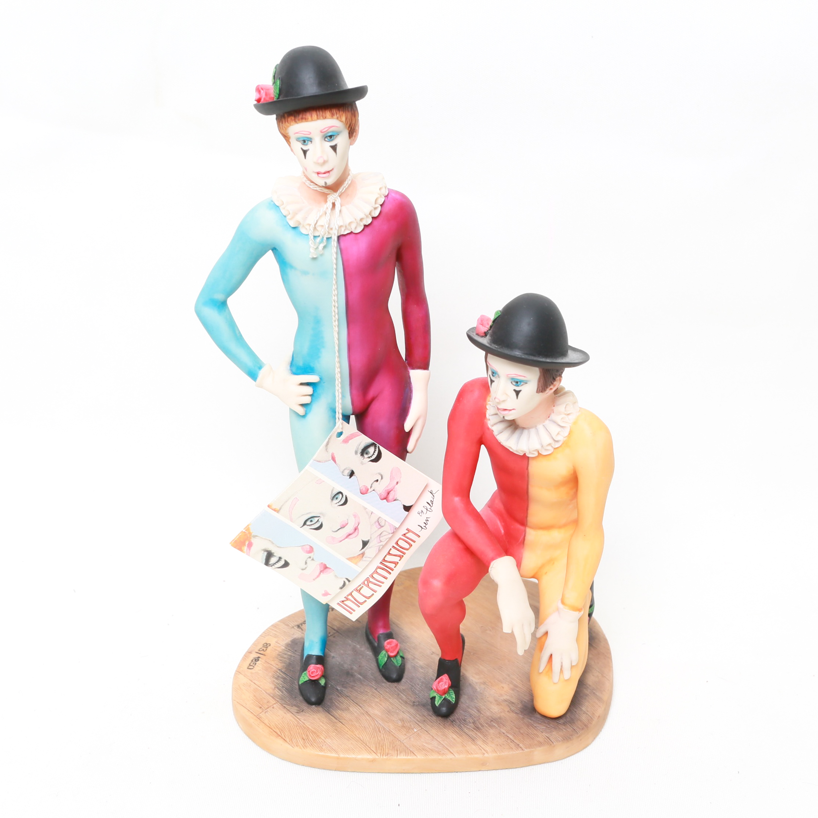 Ben Black BFA Scotland Limted Edition "Intermisson" Clown Figurine