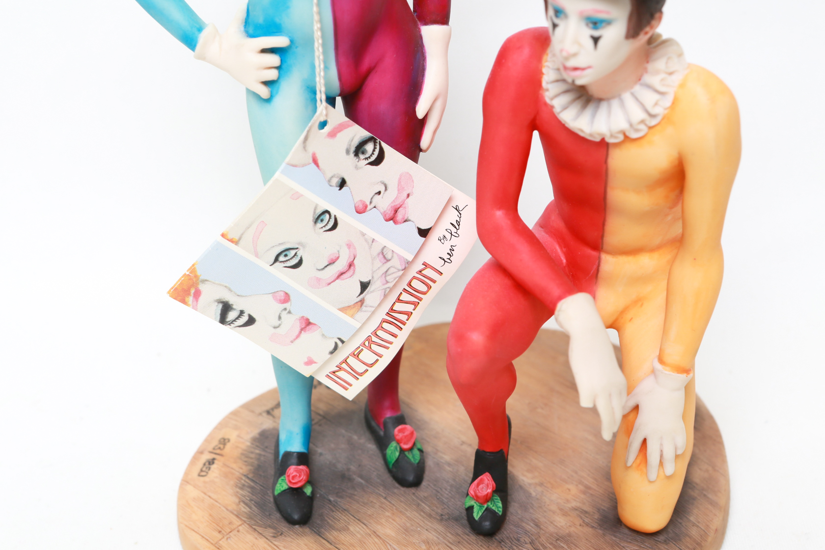 Ben Black BFA Scotland Limted Edition "Intermisson" Clown Figurine