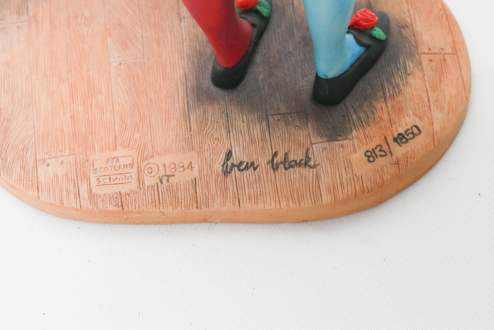 Ben Black BFA Scotland Limted Edition "Intermisson" Clown Figurine