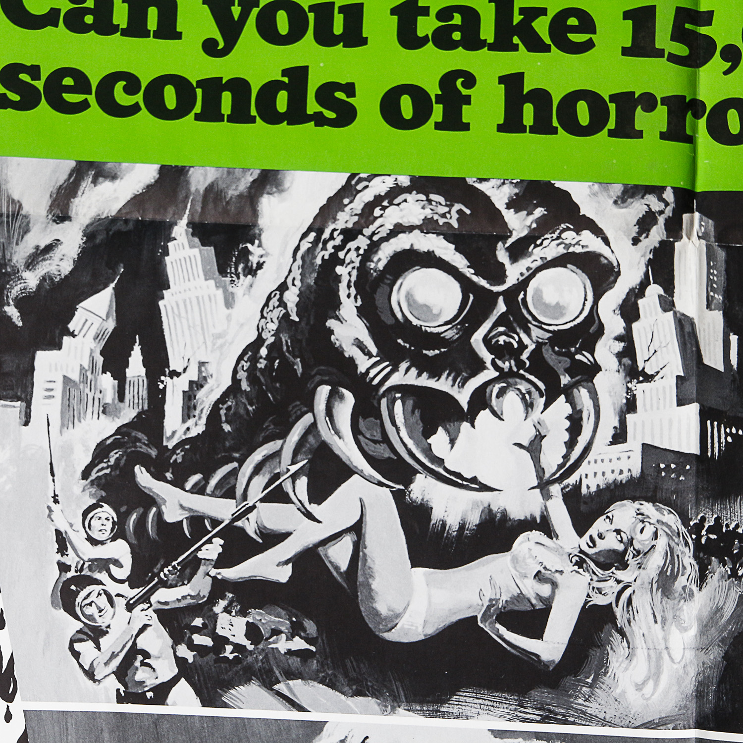 Vintage Vampire Triple Feature Movie Poster