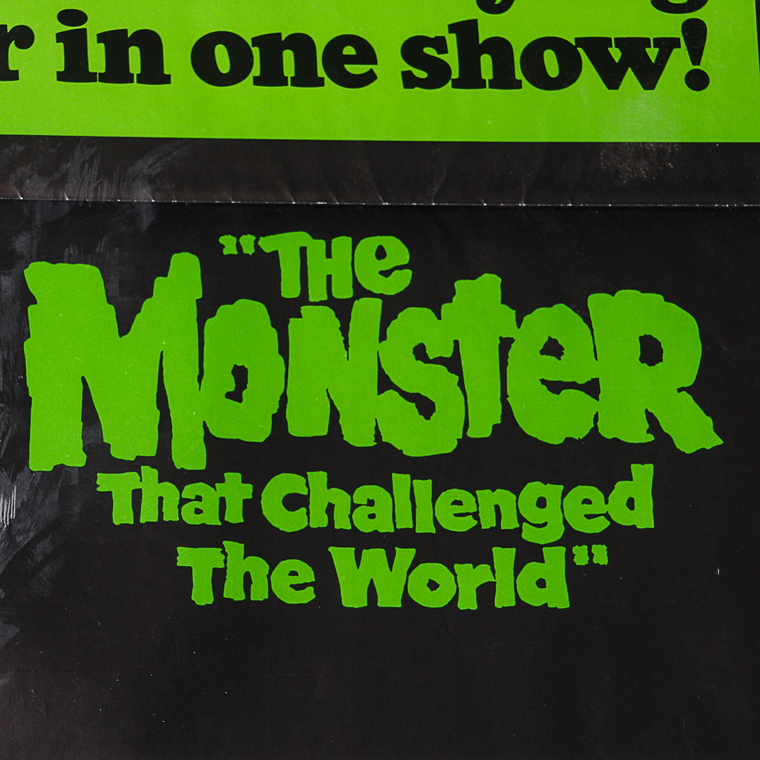 Vintage Vampire Triple Feature Movie Poster