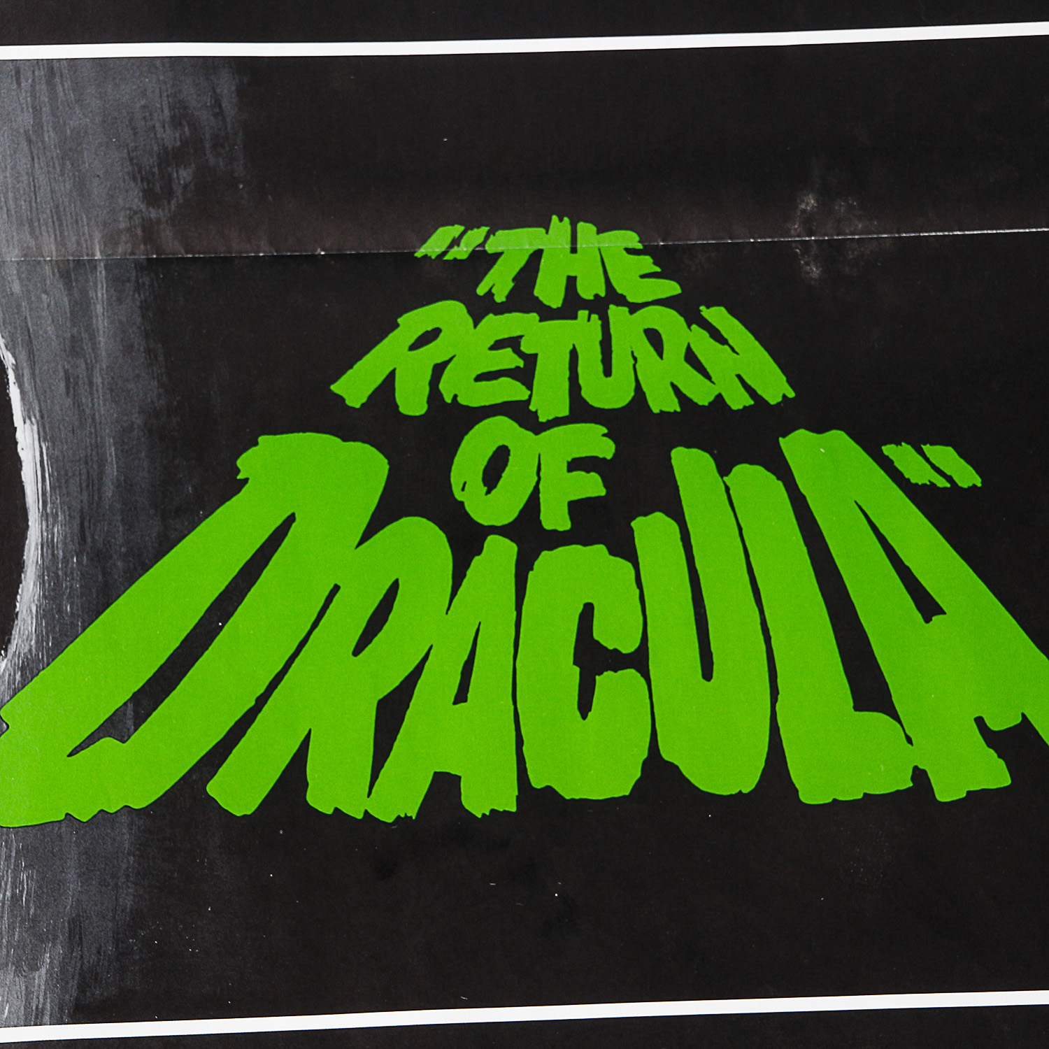 Vintage Vampire Triple Feature Movie Poster