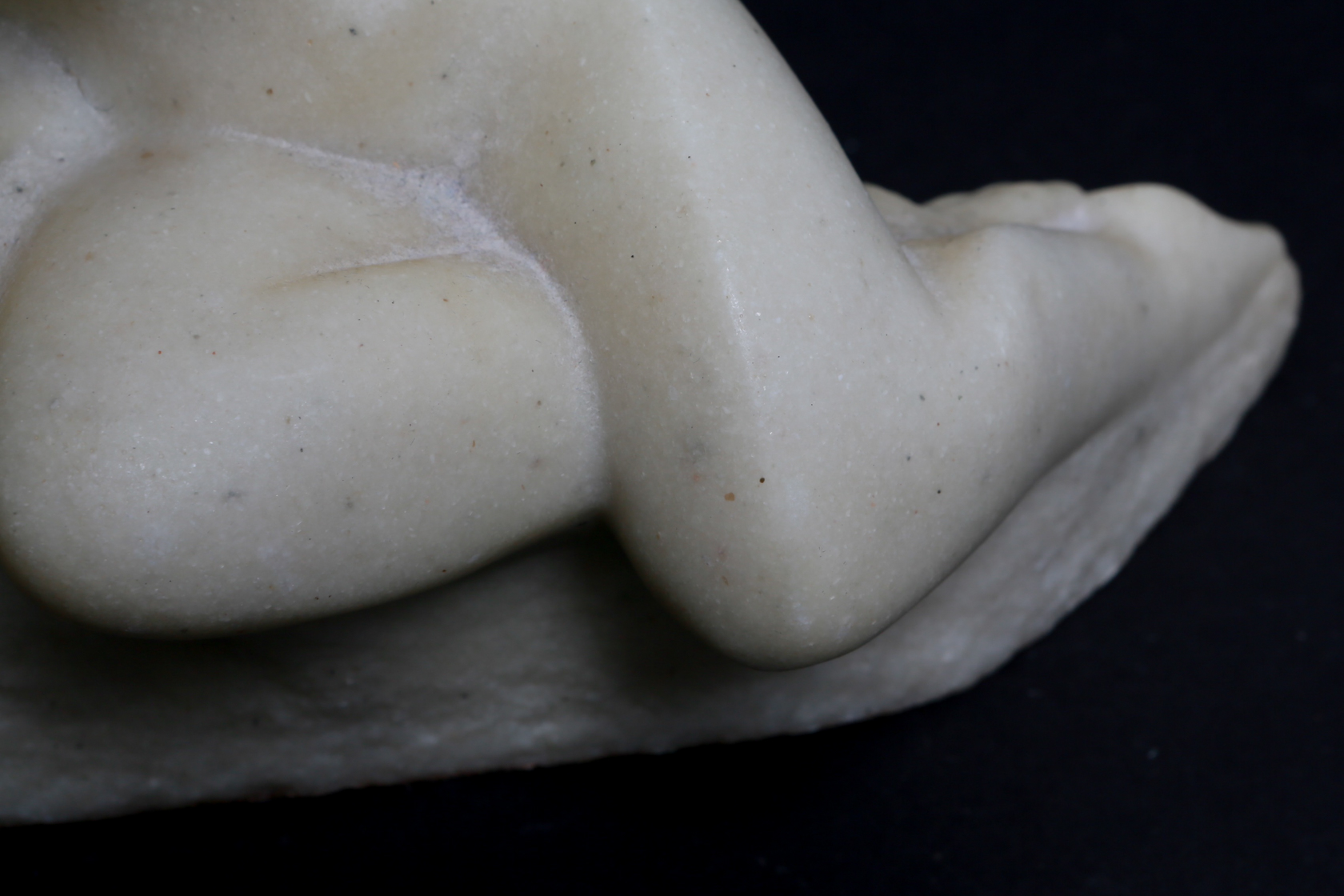 Vintage Reproduction Vincent Glinsky "The Dreamer" Reclining Nude Sculpture