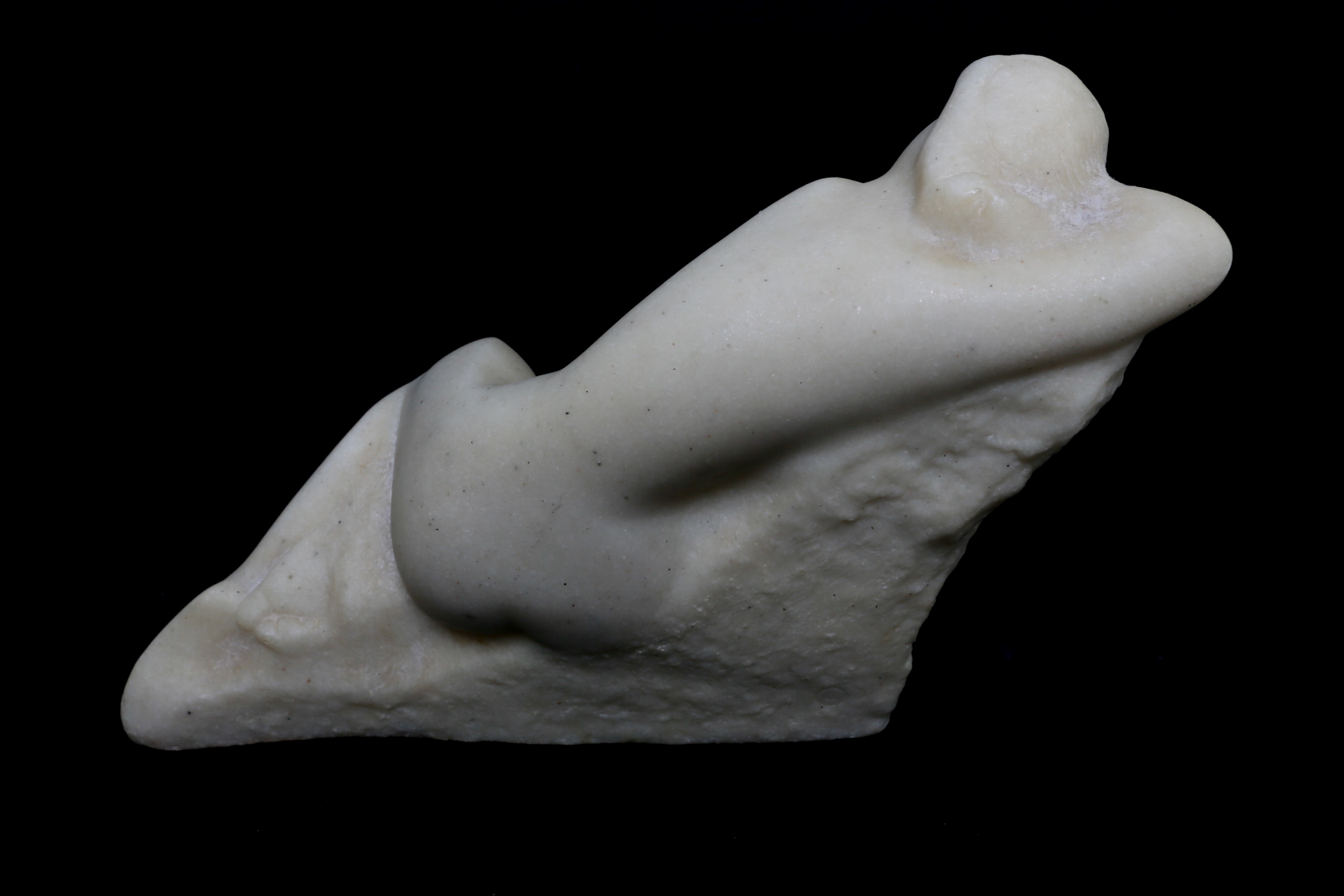 Vintage Reproduction Vincent Glinsky "The Dreamer" Reclining Nude Sculpture