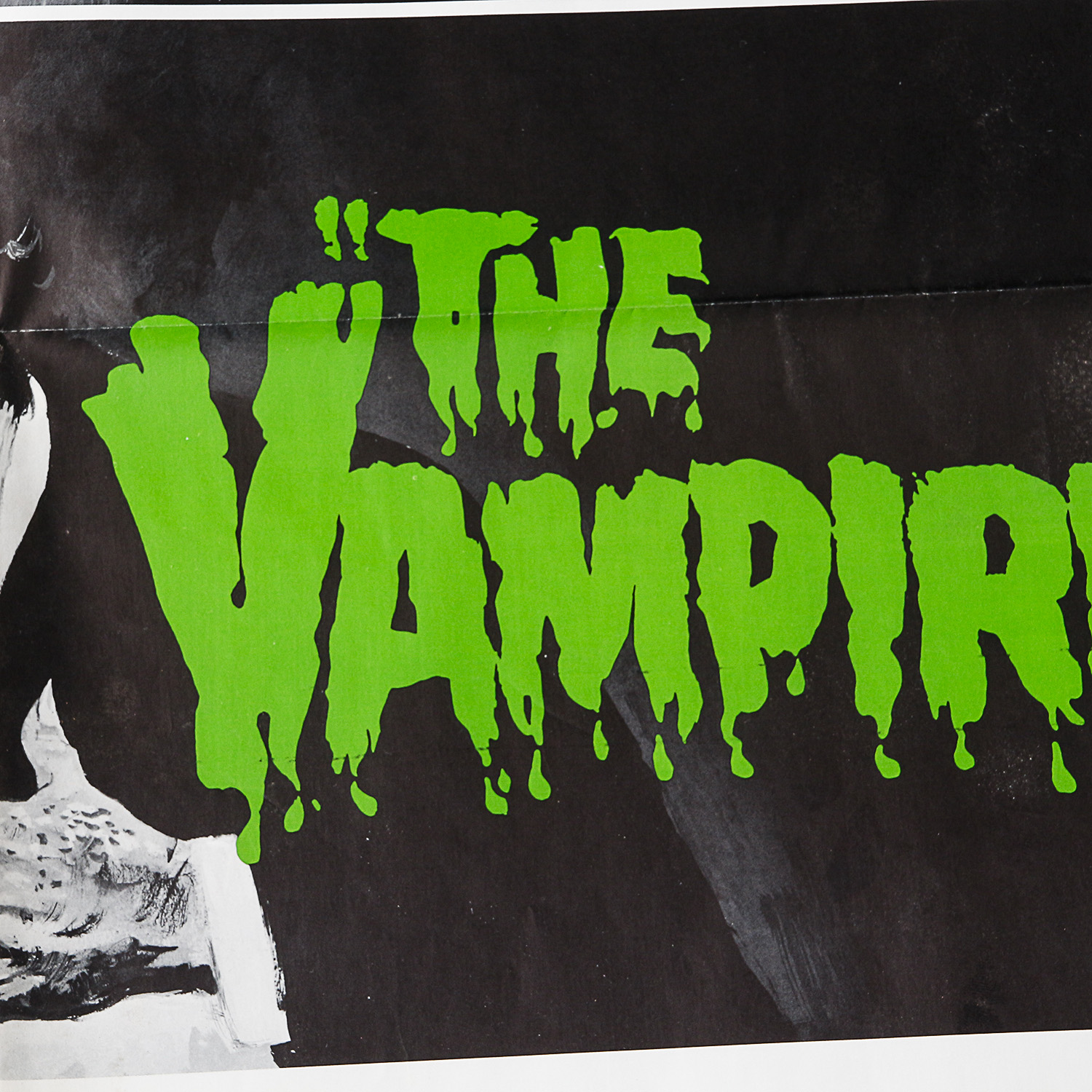 Vintage Vampire Triple Feature Movie Poster