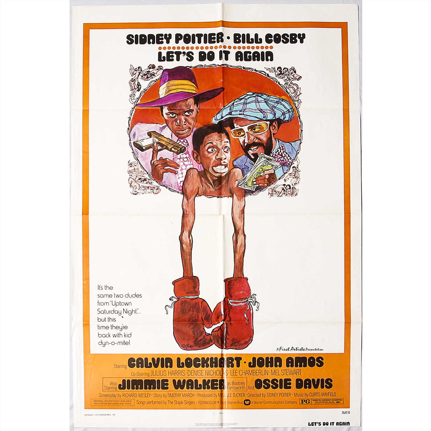 Vintage Let's Do It Again Movie Poster