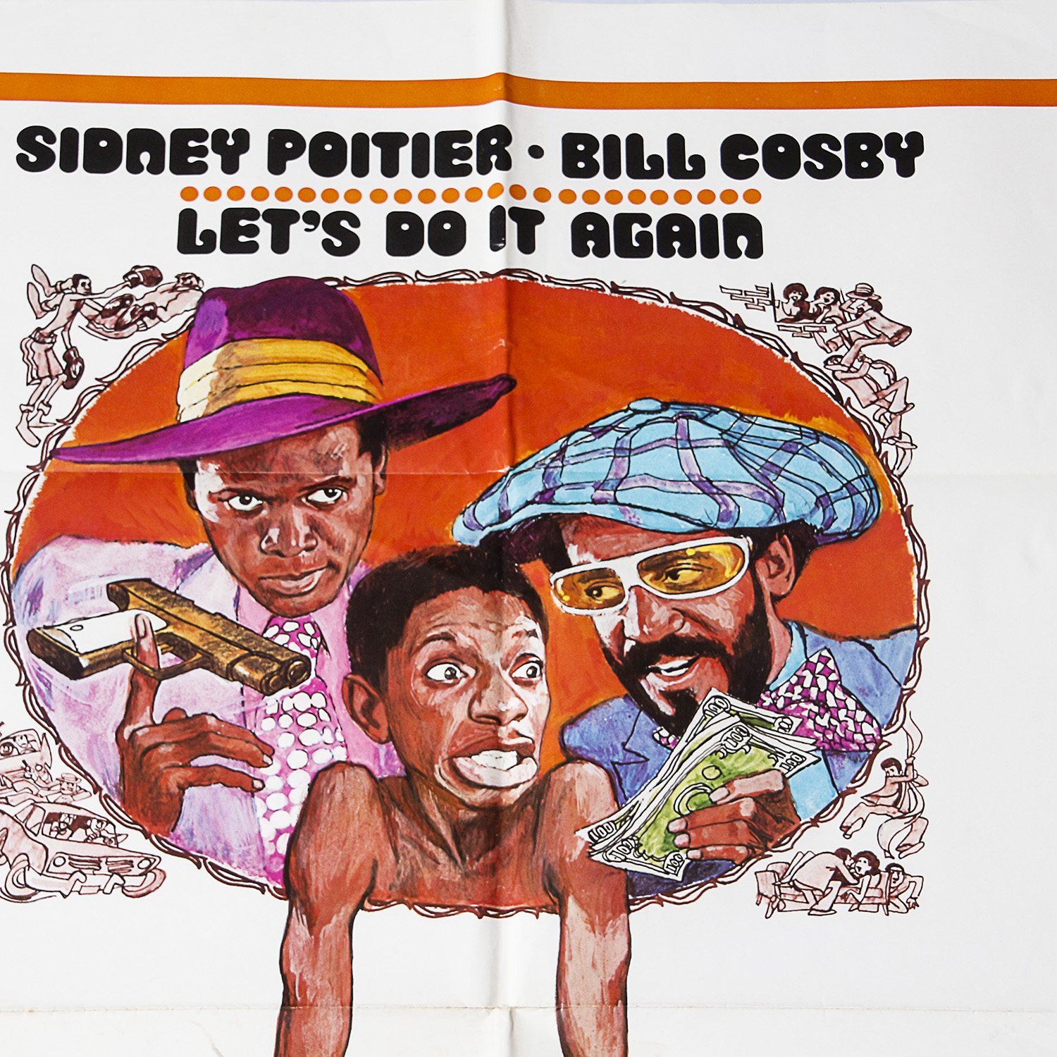 Vintage Let's Do It Again Movie Poster