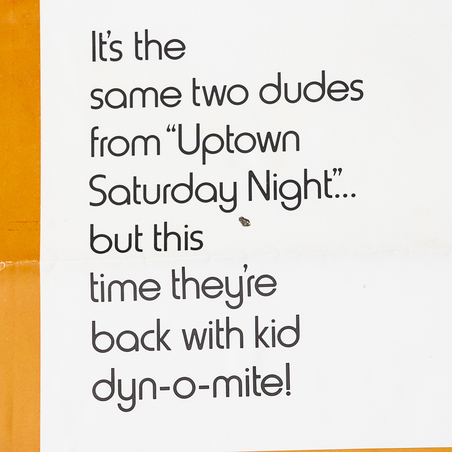 Vintage Let's Do It Again Movie Poster