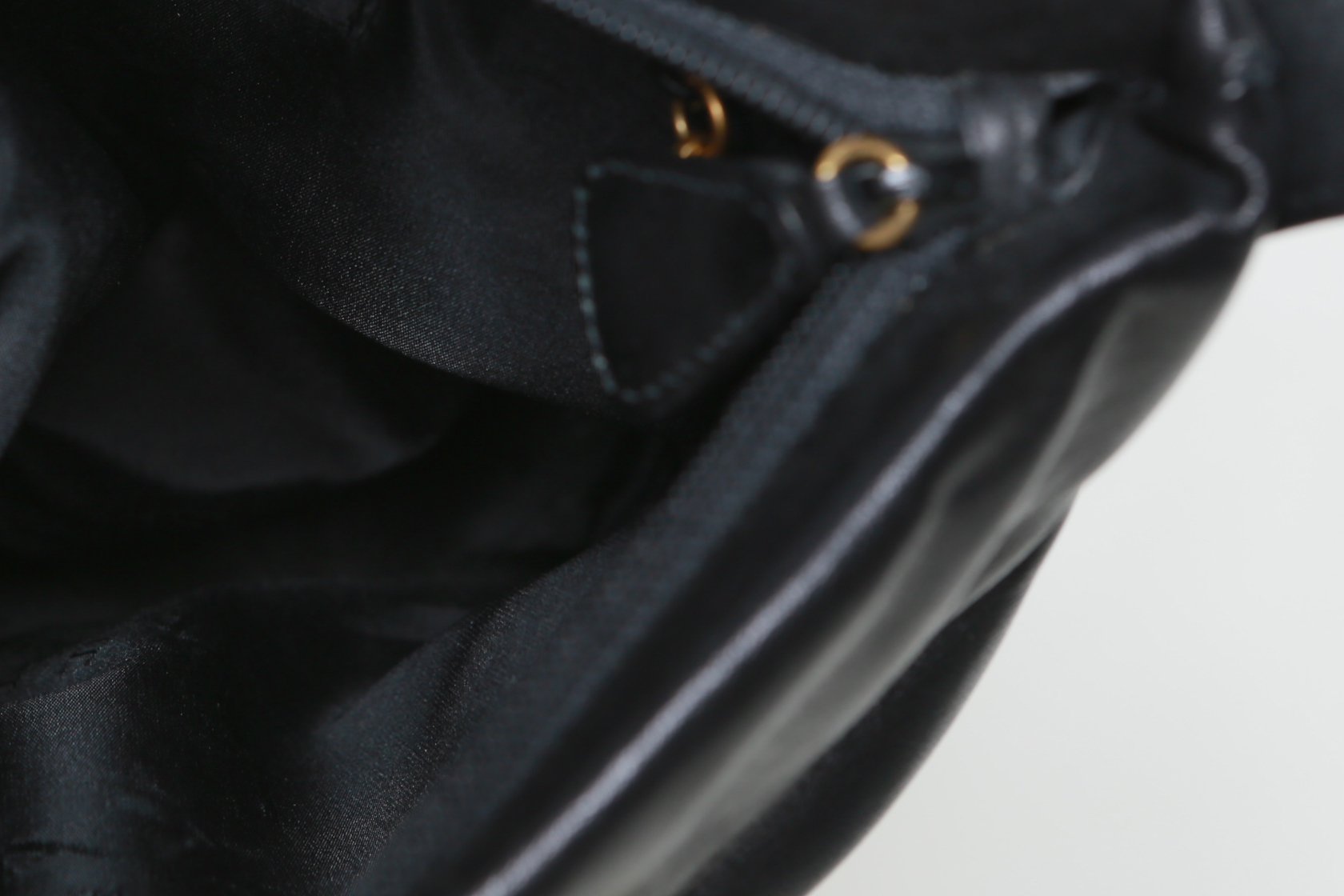 Vintage Americana By Sharif Black Leather Crossbody Bag