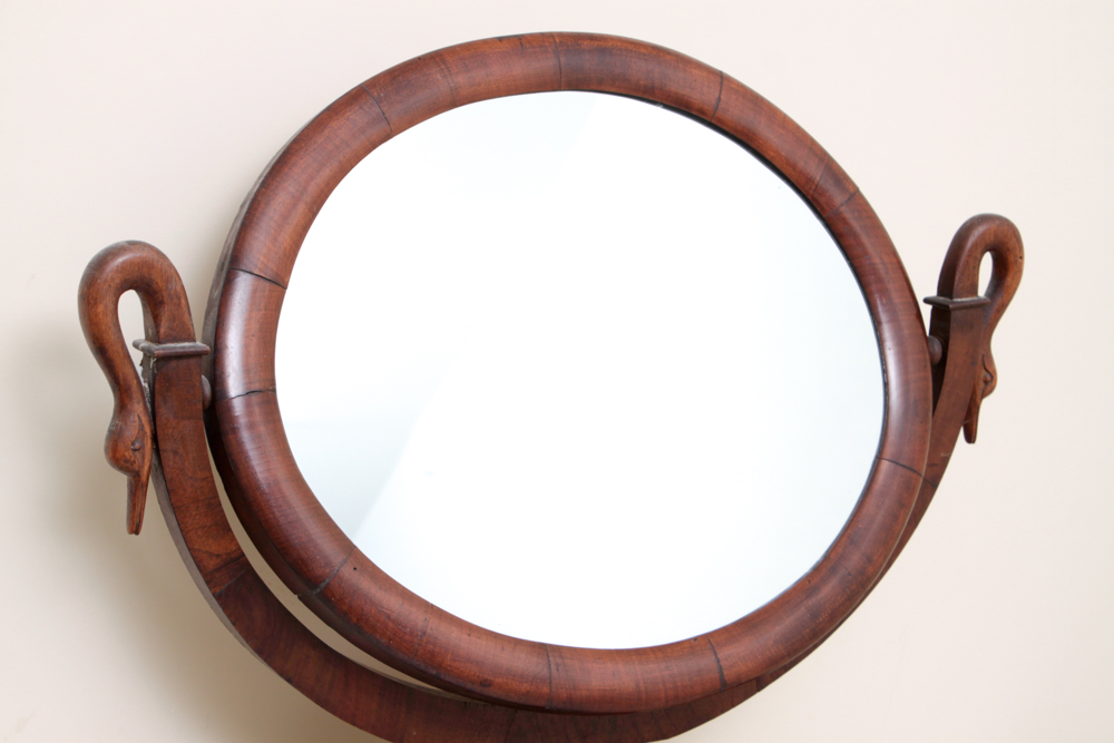 Antique Marble Top Dresser and a Shaving Mirror