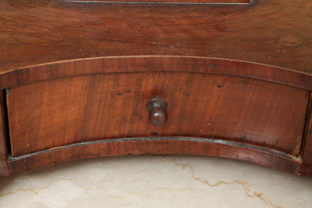 Antique Marble Top Dresser and a Shaving Mirror