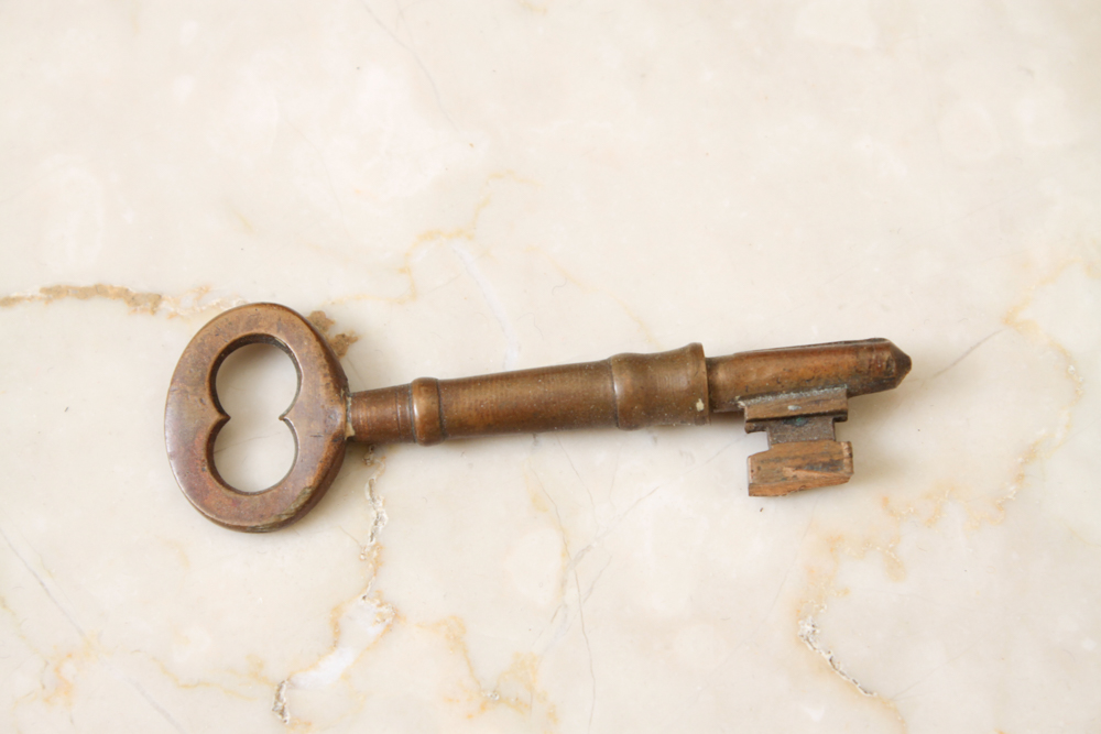Antique Marble Top Dresser and a Shaving Mirror