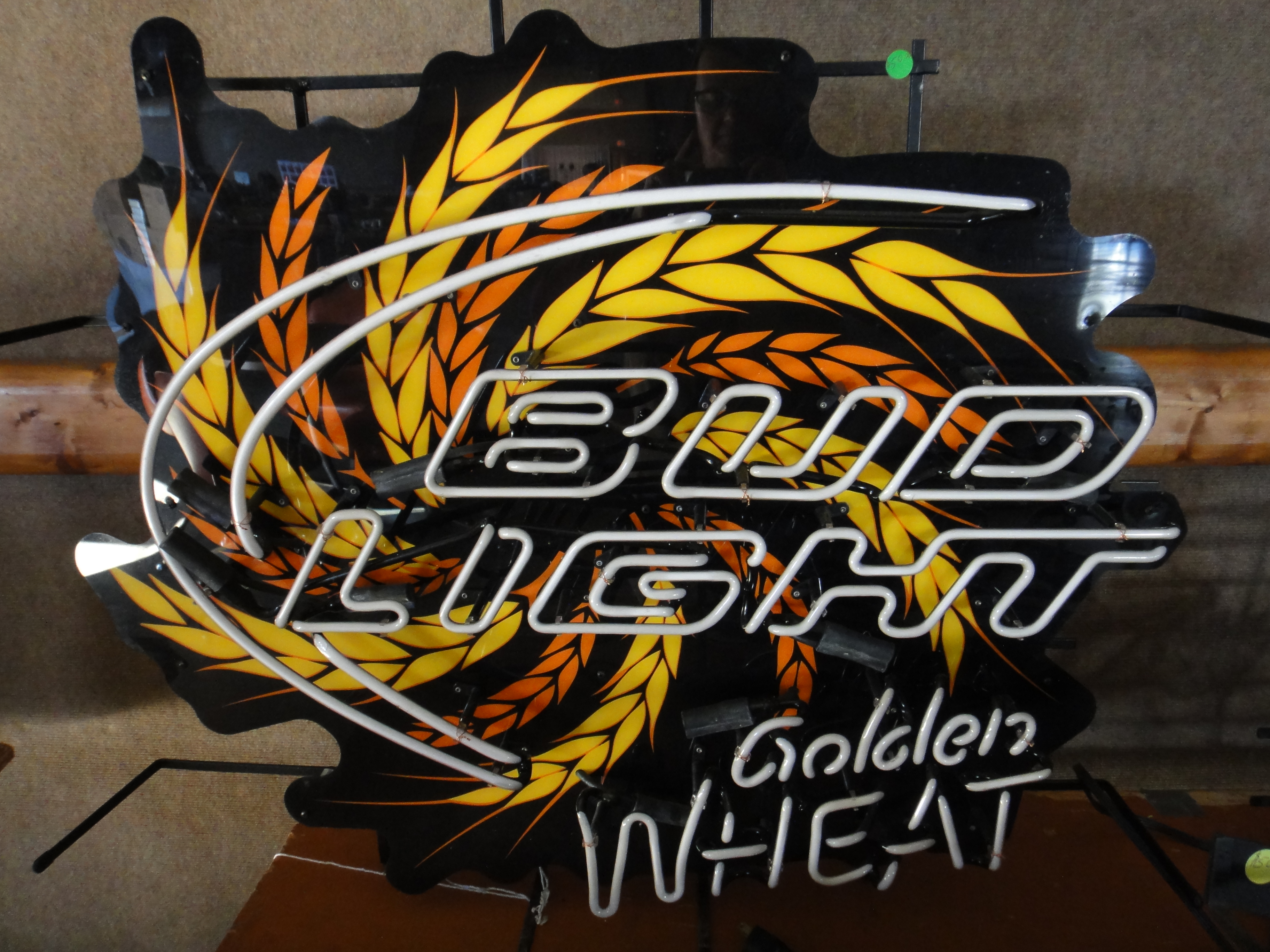 Four Vintage Neon Lighted Beer Signs