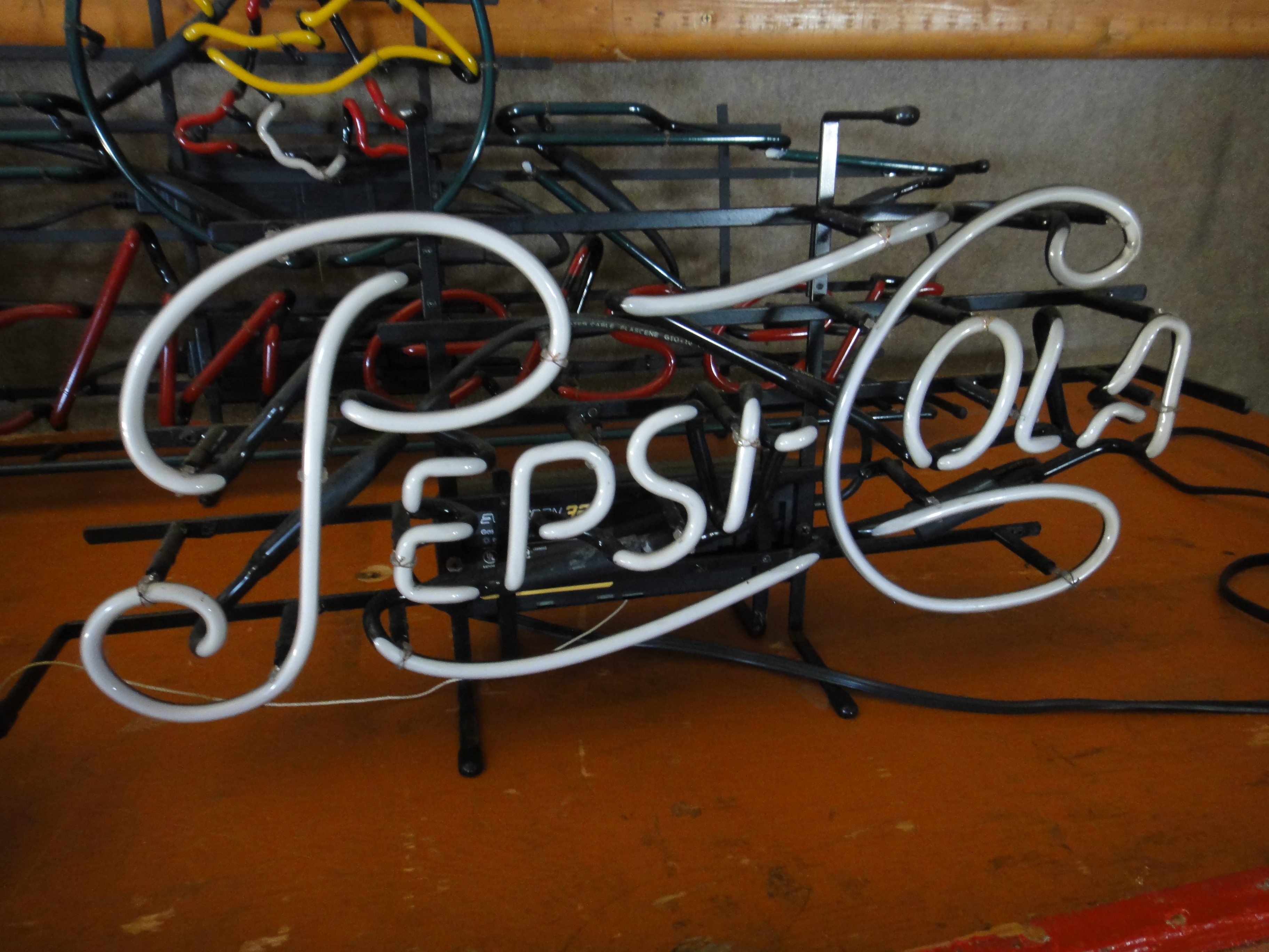 Four Vintage Neon Lighted Beer Signs