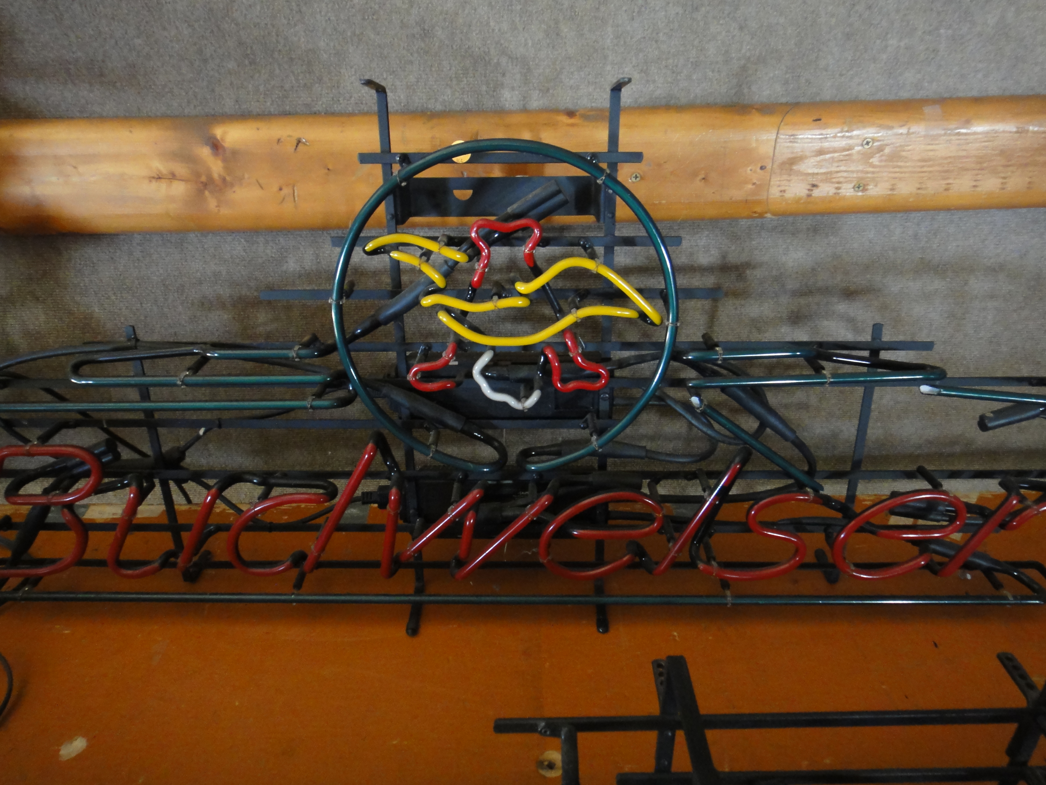 Four Vintage Neon Lighted Beer Signs