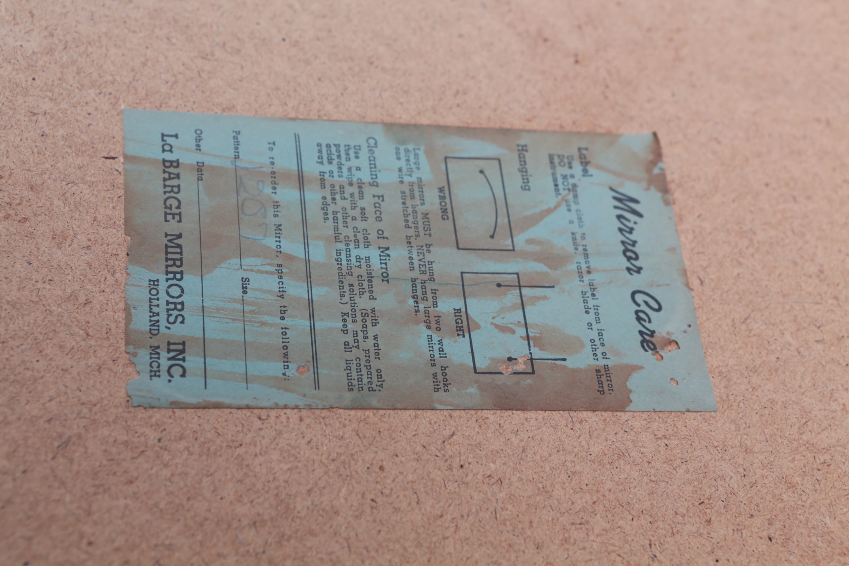 Vintage La Barge Gold Tone Mirror