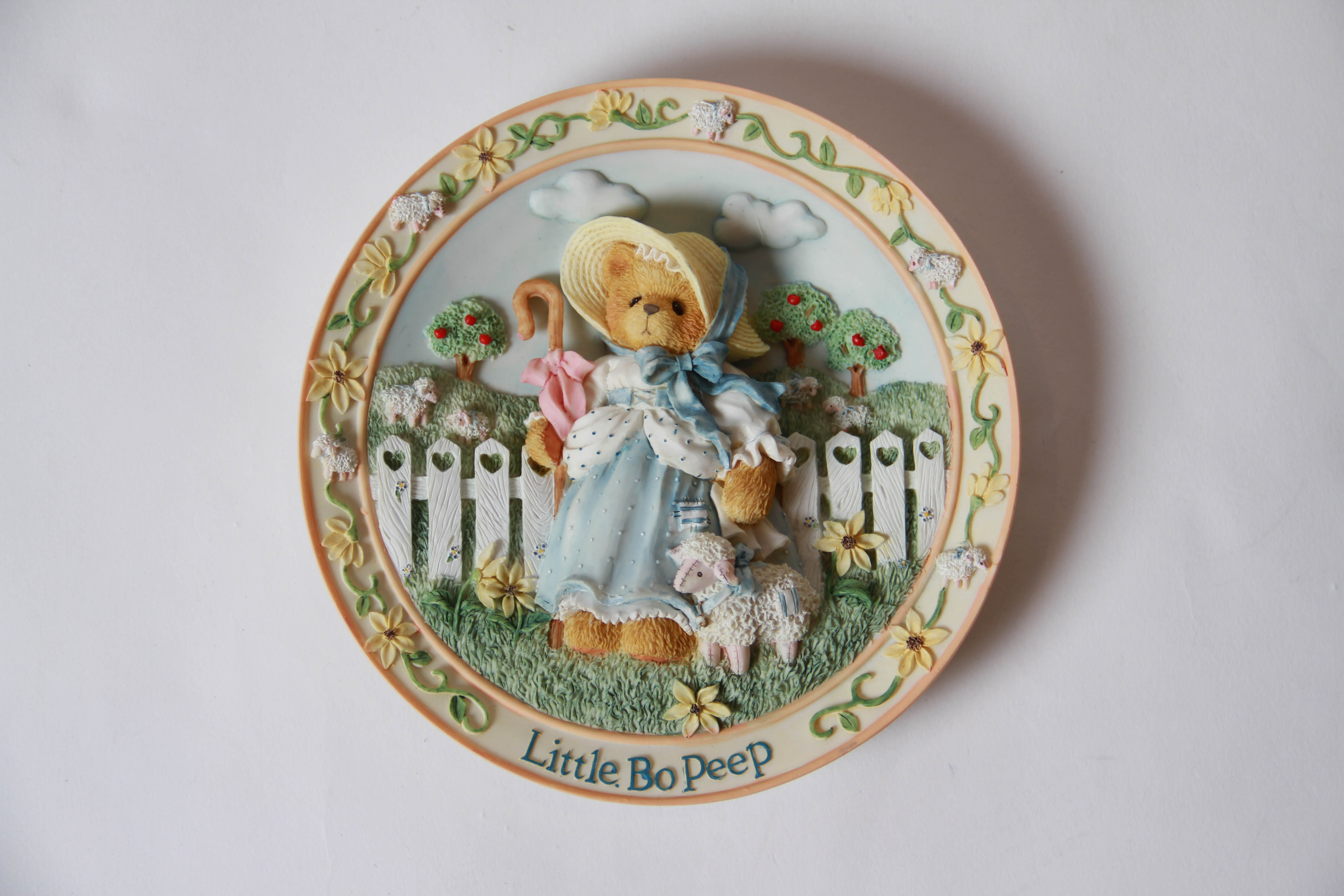 1994-1996 Cherished Teddies Nursery Rhymes Collector Plates
