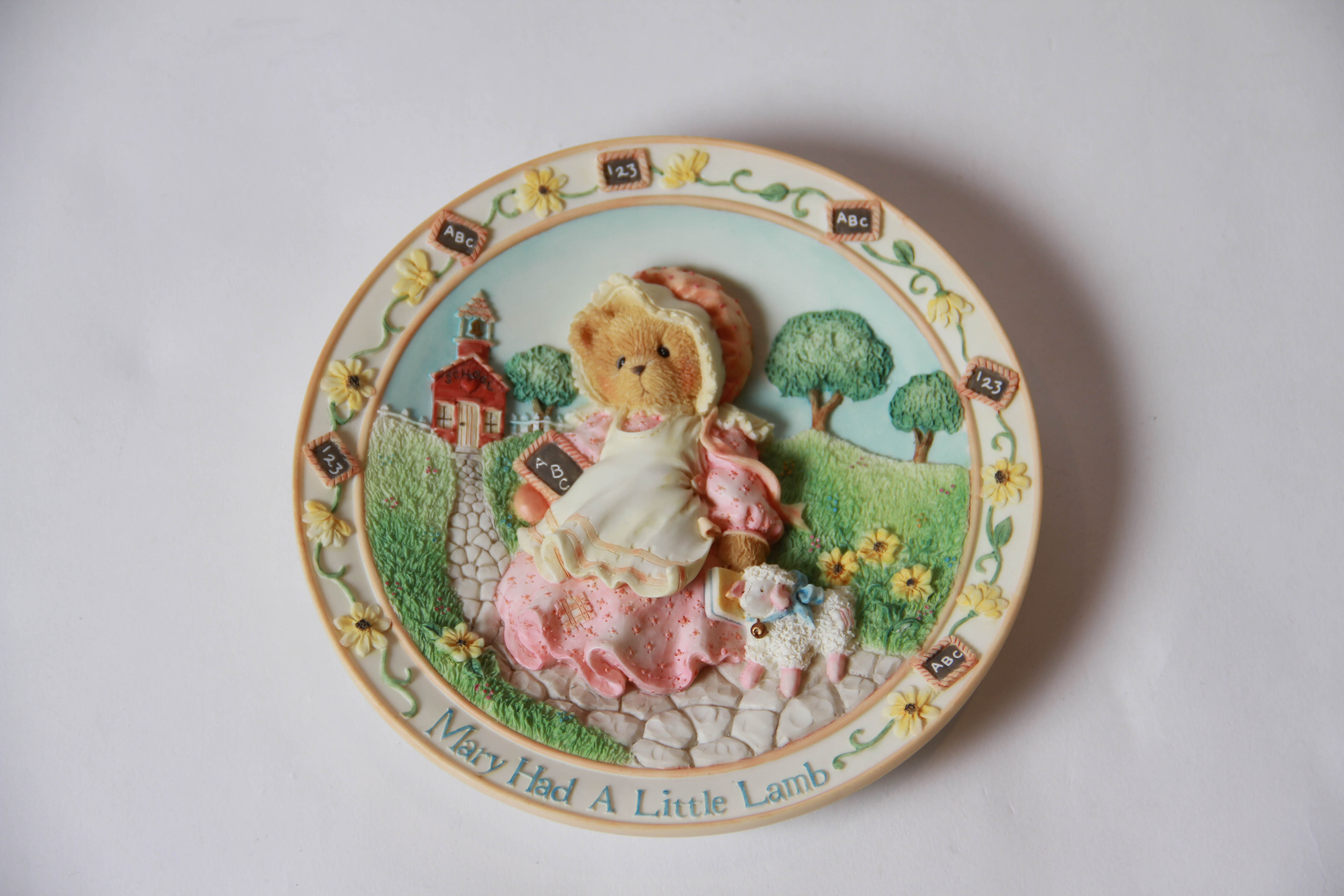 1994-1996 Cherished Teddies Nursery Rhymes Collector Plates